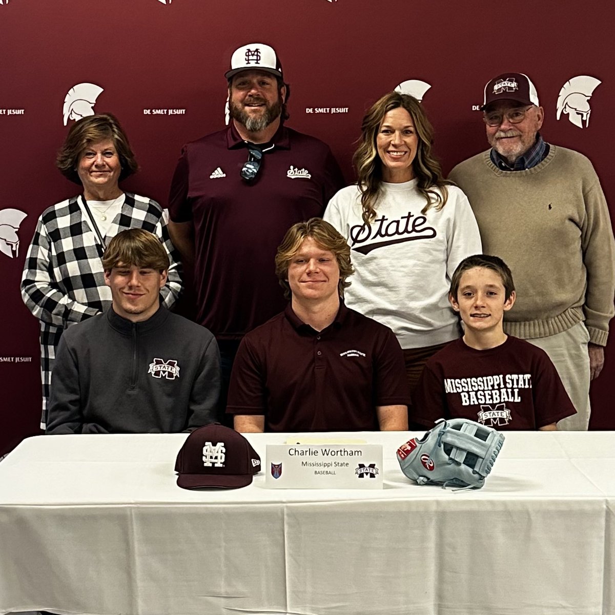 Congratulations to our #Spartans who signed today #SigningDay 

Kell Conroy - <a href="/NewmanJets/">Newman Athletics</a>  <a href="/NewmanJetsMGOLF/">Newman Men’s Golf</a> 

Noah Cunningham - <a href="/minersports/">Missouri S&T Miners</a>  <a href="/Miners_BSB/">S&T Baseball ⛏</a> 
 
Riley Massey - <a href="/NDSUathletics/">NDSU Athletics</a>  <a href="/NDSUmbb/">NDSU Men's Basketball</a> 

Charlie Wortham - <a href="/HailState/">Mississippi State Athletics</a> <a href="/HailStateBB/">Mississippi State Baseball</a> 

#AMDG #NextStep