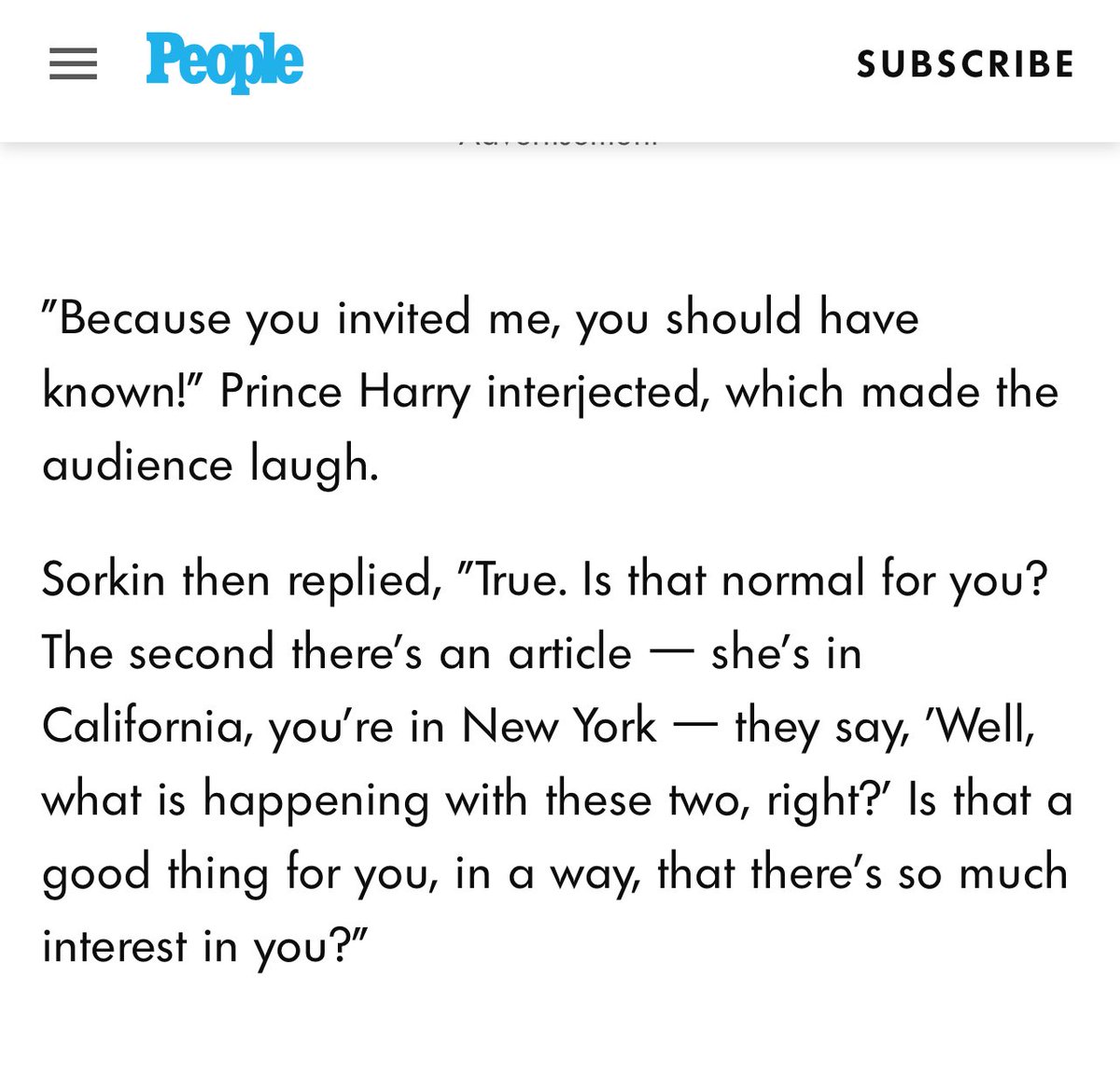 Sussex5525's tweet photo. The British media’s articles on Prince Harry and Meghan are now predictable jokes. The world now glimpses at them and laughs. The rinse &amp; repeat of falsehoods betrays the blackout the Sussexes have them under. The RF knows nothing to leak to them &amp; it’s transparent! #PrinceHarry https://t.co/8HEbxbkNvm