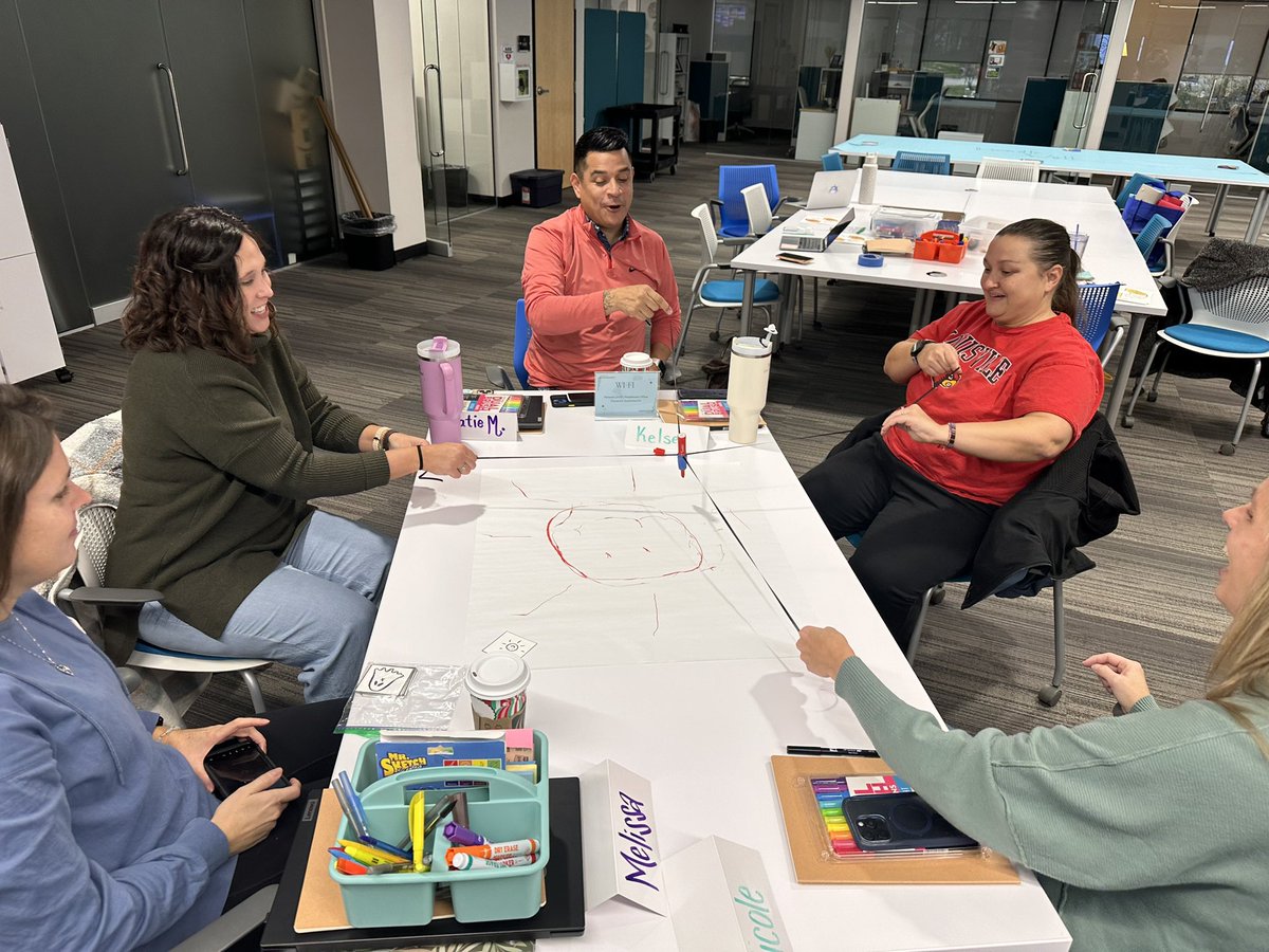 Teach_2_Empower's tweet photo. We were also super fortunate to learn from @manuelherrera33 today! We dug into the research between doodling and memory before jumping into practicing our own doodles and thinking about ways to bring it to life in our classrooms!  Thanks, for an awesome day! @OVECkyed https://t.co/bTZSq6yqhs