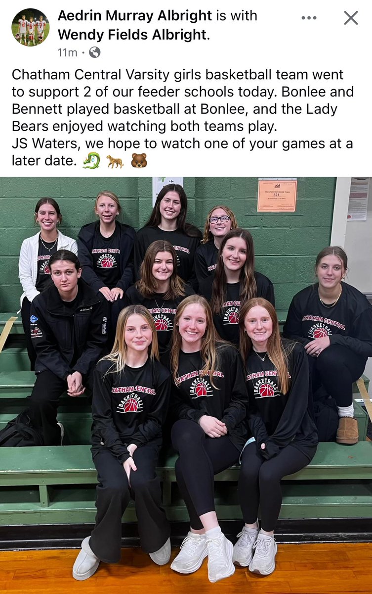 #OneChatham #BearDown