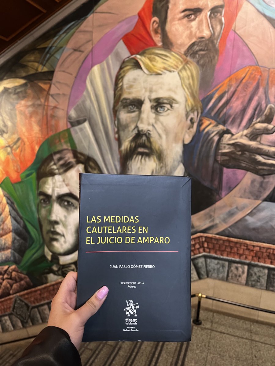 SapereLab's tweet photo. 📚#TeRecomendamosLeer “Las medidas cautelares en el Juicio de Amparo” escrito por el Dr. Juan Pablo Gómez Fierro (⁦⁦@JPgomezfierro⁩ ) y publicado por ⁦@Tirantmexico⁩ 🇲🇽👨🏻‍⚖️

¿Ya lo tienes? 🧠👀 Cuéntanos 👇 https://t.co/T1xwz0C2G4