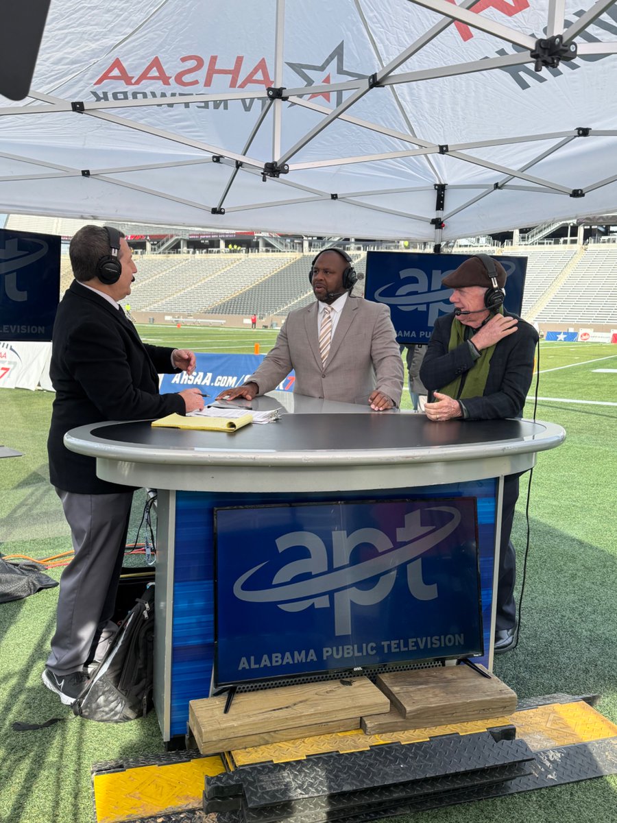 Our founder, Coach Jack Crowe, will broadcast live on <a href="/APTV/">Alabama Public Television</a> with Duwan Walker and Kevin Scarbinsky during the <a href="/AHSAAUpdates/">AHSAA</a> Super Seven Championships. Catch them for game recaps and previews! #super7 #StateYourClaim #6a7a <a href="/HiEd49213219/">Hi.Ed</a>