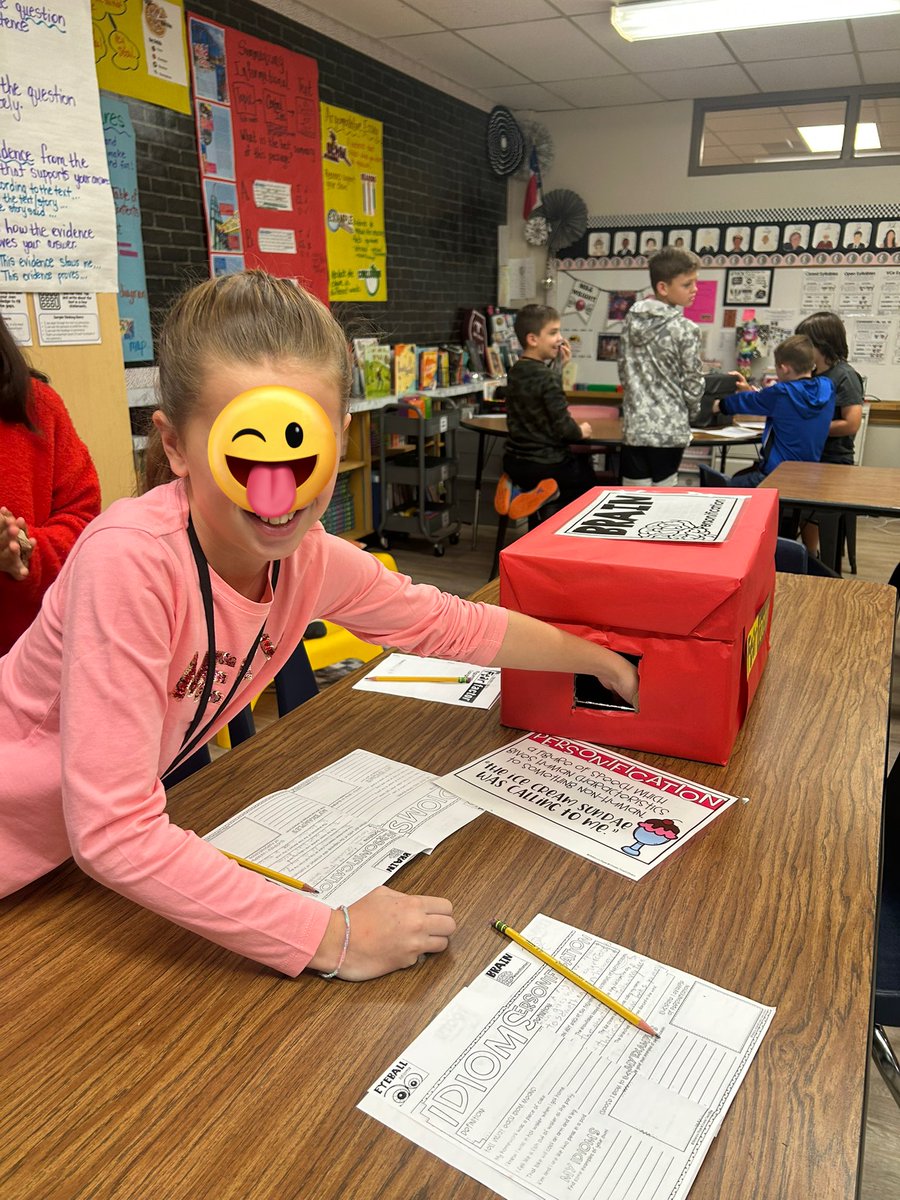 Fear Factor Figurative Language <a href="/sce_eagles/">Spring Creek Elementary</a> today! #ProudtobeSCE #RISDBetheOne <a href="/rl_risd/">RLAinRISD</a>