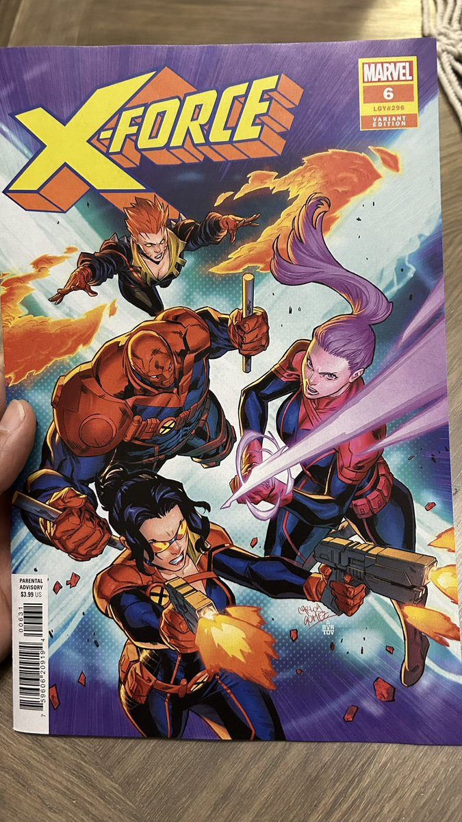 BraddockFamily's tweet photo. Welcome home, X-Force.
X-Force #6 Carlos Gรณmez Variant.
#BetsyBraddock #CaptainBritain #RachelSummers #Askani #Sage #Tank https://t.co/mEac0XYZ5Y