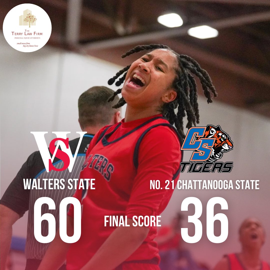 Women’s 🏀

FINAL

Lady Senators defeat No. 21 Chattanooga State and improve to 5-0 in TCCAA play!!