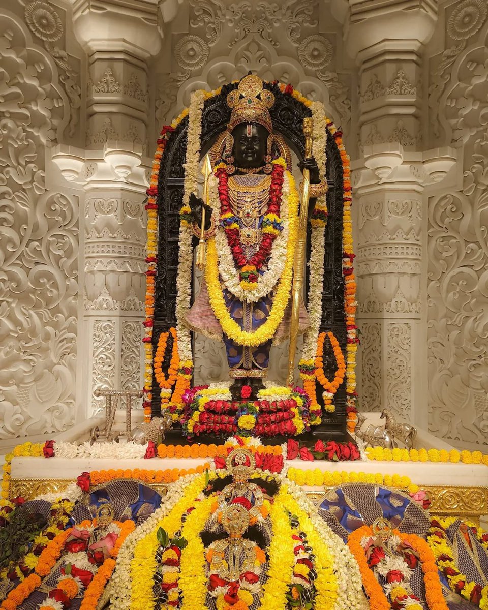 ShriAyodhya_'s tweet photo. जहां प्रभु हैं, वहां हर संकट का समाधान है ❣️ https://t.co/lQoGh2u4YH