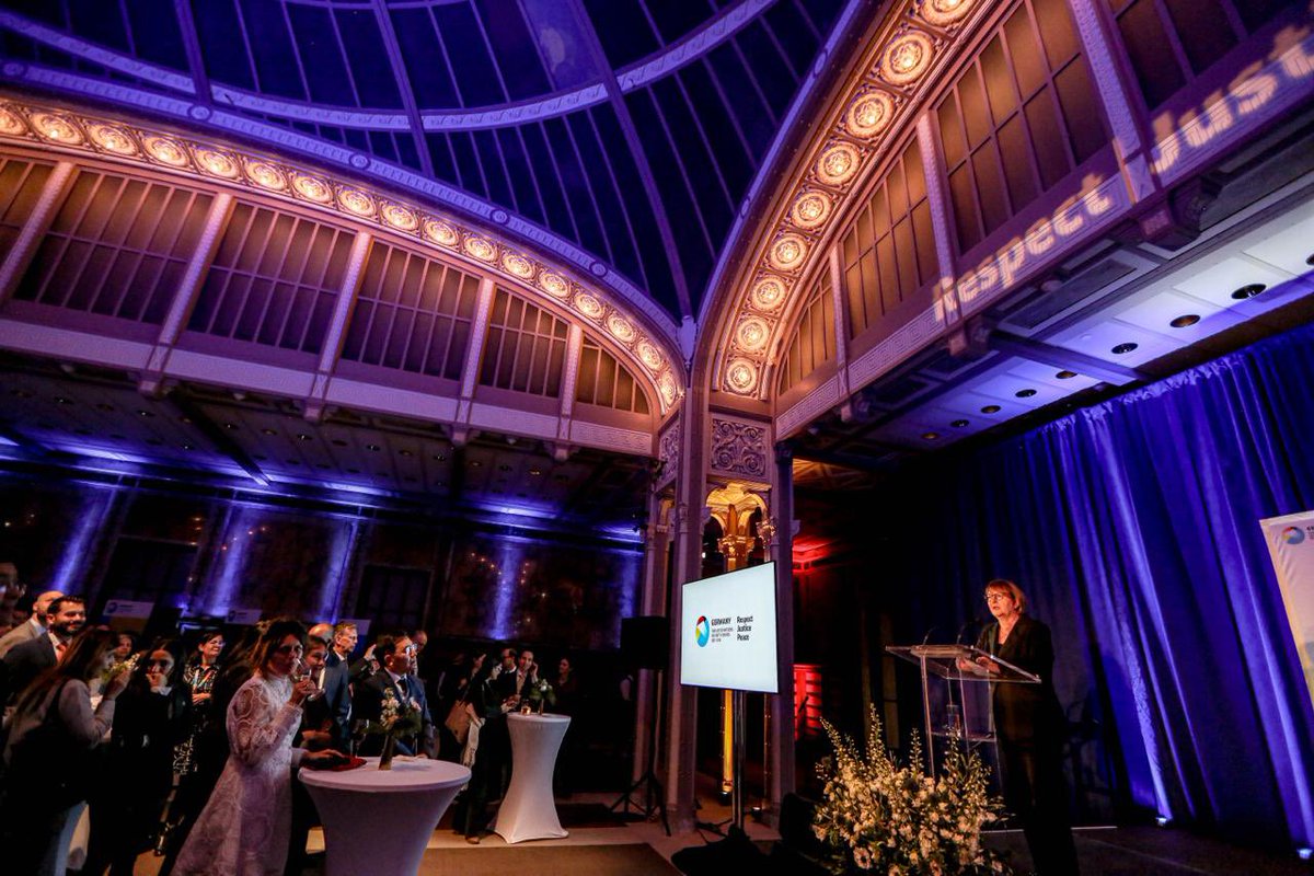 GermanyUN's tweet photo. Germany launched its candidacy for a non-permanent seat on the UN Security Council in 2027/2028 in New York. We are ready to take a seat in order to stand up for #respect #justice #peace. 

For more information on #GermanyUNSC:
https://t.co/lPsmXrBArW https://t.co/PIbBpY513r