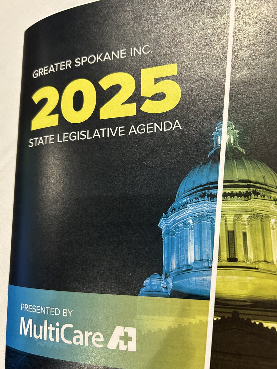 ChrisMulick's tweet photo. Grateful to be in Spokane and see @WSUSpokane on the Greater Spokane Inc. legislative agenda, supporting a new Team Health Building and operating funds to support @WSUMedicine and WSU’s Native Coug Scholars program. #GoCougs https://t.co/Vs8wQz4Plh