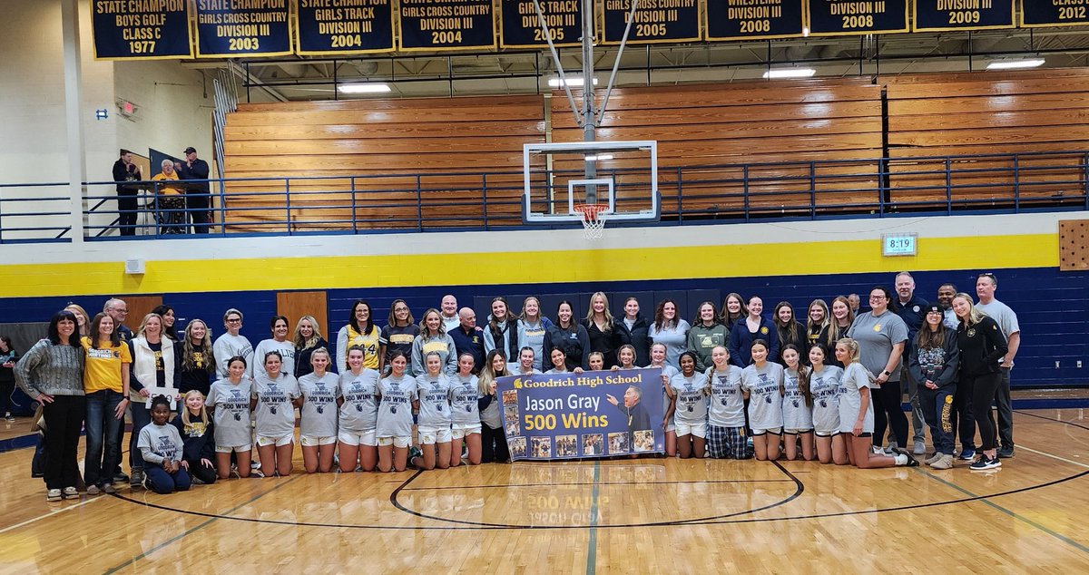 Autumn Haggadone (@coachhaggadone) on Twitter photo Congratulations <a href="/heyjgray/">Jason Gray</a> on 500 Wins! 🎉 Super blessed to have been a small part of this program lead by an amazing leader! Congratulations <a href="/heyjgray/">Jason Gray</a> on 500 Wins! 🎉 Super blessed to have been a small part of this program lead by an amazing leader!