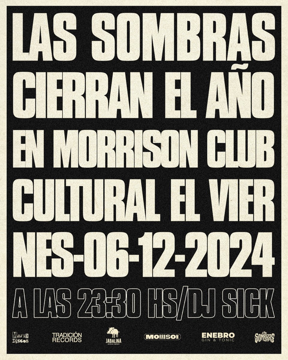 Este Viernes #LasSombras en CcMorrison de Boedo 
passline.com/eventos/las-so…
