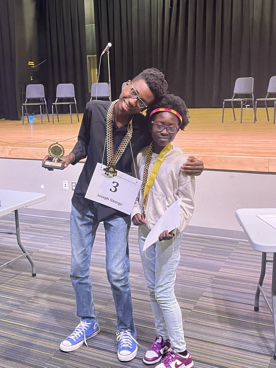 Dr. Michelle T. Bell (@bellmichellet) on Twitter photo And the winner is…Congratulations to our <a href="/River_Bend_MS/">River Bend Middle School</a> Spelling 🐝 winner and runner up! We are proud o all the students that participated. #ElevatingExcellence #VIPS #SpellingBee And the winner is…Congratulations to our <a href="/River_Bend_MS/">River Bend Middle School</a> Spelling 🐝 winner and runner up! We are proud o all the students that participated. #ElevatingExcellence #VIPS #SpellingBee