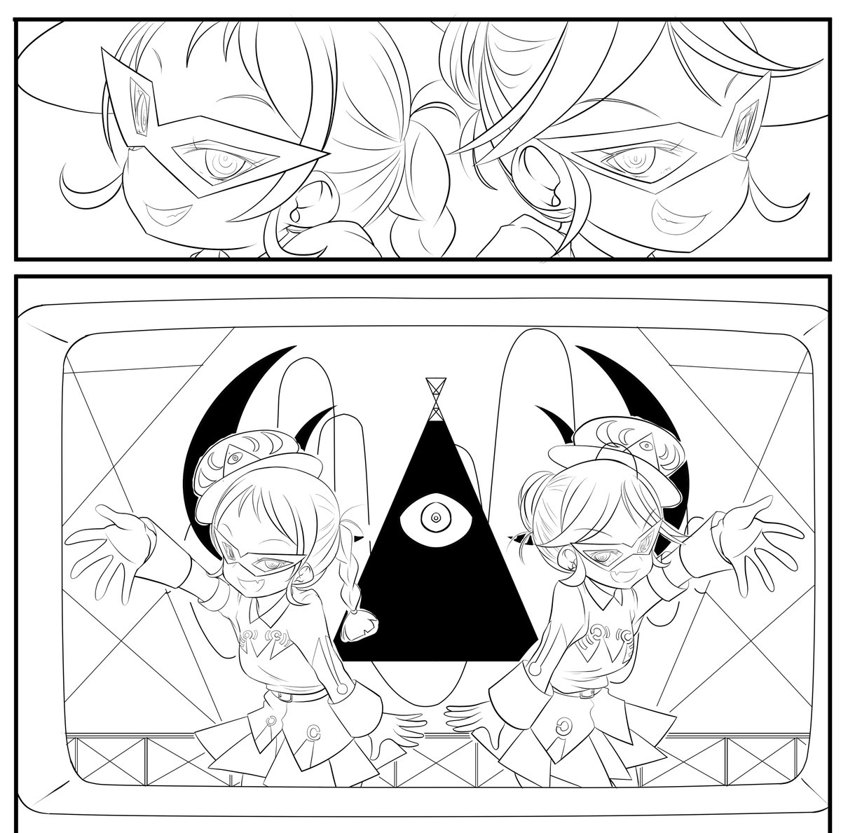 ちと友達と話してて 最終的に登場敵キャラ設定図鑑とか作りたいよなw 昔は設定だけ描いた鉛筆本でイベント参加してたし 的な話ししてて マンガありきで怪人図鑑的な設定本作れるように頑張ってコミティアに参加しようかなってやる気アップ中 悪人ほど描いてて楽しい素材はないのだw