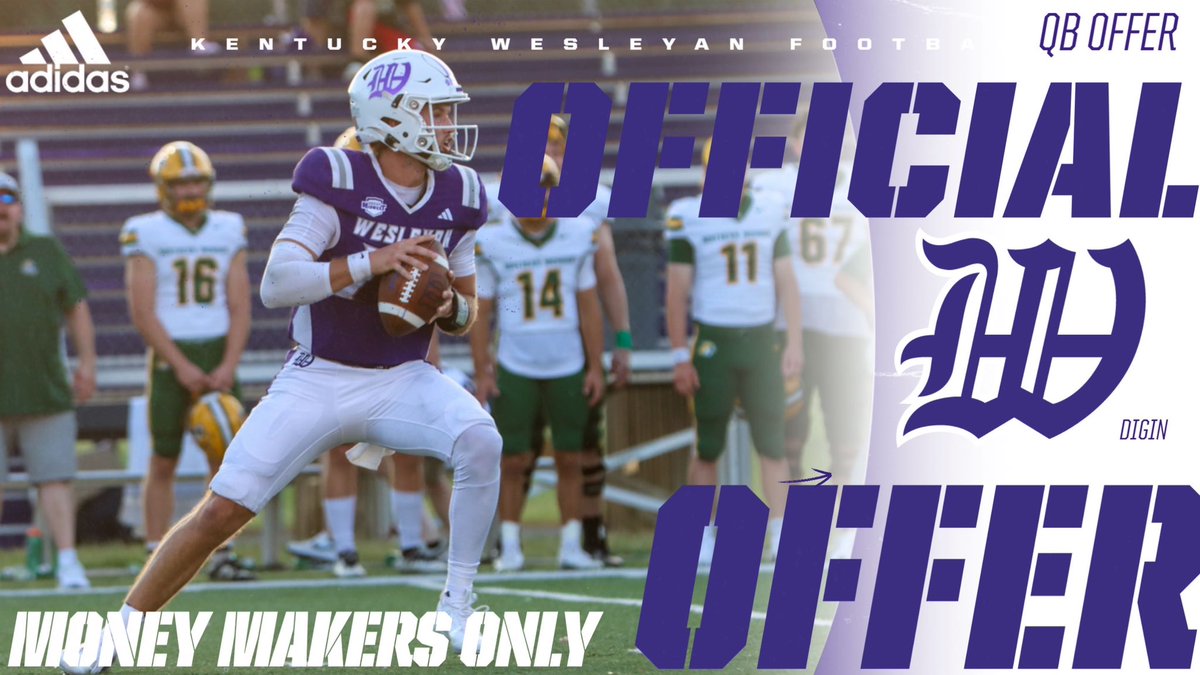 Sage Dawson (@sagedawson) on Twitter photo Blessed to receive an offer to play QB at Kentucky Wesleyan College! <a href="/CoachBMcGuire/">Coach Brennen McGuire</a> <a href="/CoachHaddix11/">Justin Haddix</a> Blessed to receive an offer to play QB at Kentucky Wesleyan College! <a href="/CoachBMcGuire/">Coach Brennen McGuire</a> <a href="/CoachHaddix11/">Justin Haddix</a>