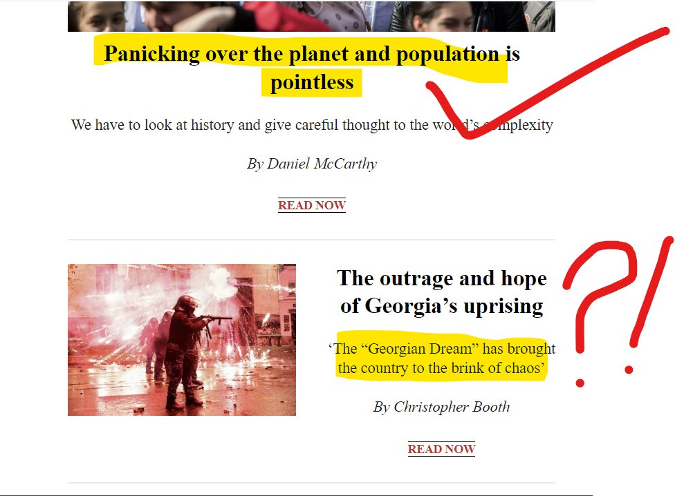 seaurch25465826's tweet image. THIS is why I hate the #Spectator: they give us a little crumb of normal common sense, &amp;amp; right next to it they run a full steaming pile of disinfo".

"Georgian Dream" won in a landslide👇; and it is the western-funded rent-a-mob that is "bringing [Georgia] to the brink of chaos".