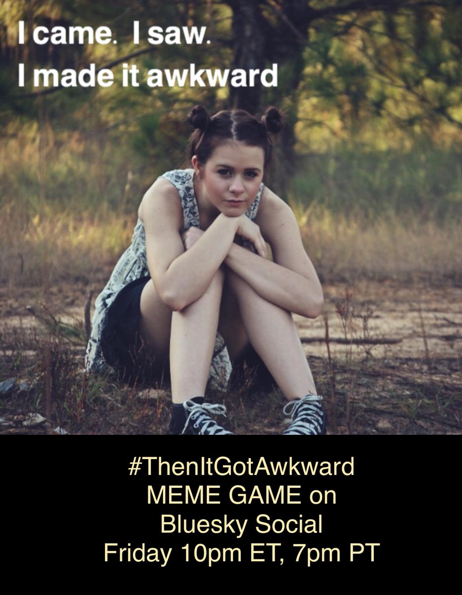 Memesters (@fridaymemeteam) on Twitter photo Jump over to the Blue Sky Friday Night and make things awkward!
...
<a href="/commisurbator/">ynoT Tony?</a>
<a href="/Netjeretkhau/">Pharaoh Hatshepsut Wadjrenput Wesretkau Maatkare</a>
<a href="/Preciosa_Liz/">Bella Elle</a> Jump over to the Blue Sky Friday Night and make things awkward!
...
<a href="/commisurbator/">ynoT Tony?</a>
<a href="/Netjeretkhau/">Pharaoh Hatshepsut Wadjrenput Wesretkau Maatkare</a>
<a href="/Preciosa_Liz/">Bella Elle</a>