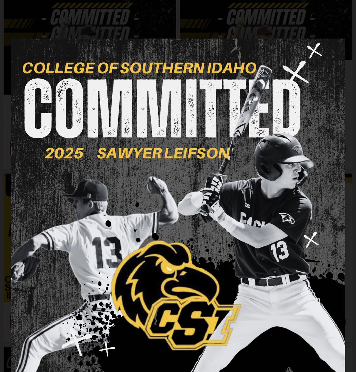 Sawyer Leifson (@sawyerleifson) on Twitter photo Iโve been blessed with the opportunity to play baseball at the next level. I want to thank my fam & parents for believing in me and pushing me to achieve my dreamโs!
<a href="/naiello44/">nick aiello</a> <a href="/CSI_Baseball/">CSI Baseball</a> <a href="/CAAConeD/">Derek Amicone</a> <a href="/The_CAAdvantage/">College Athlete Advantage</a> <a href="/mmhs_baseball/">Maple Mountain Baseball</a> <a href="/jeremybthomas/">Jeremy Thomas</a> <a href="/GBG2025MOUNTAIN/">GBG2025MOUNTAIN</a> <a href="/GardnerBrady/">Brady Gardner</a> Iโve been blessed with the opportunity to play baseball at the next level. I want to thank my fam & parents for believing in me and pushing me to achieve my dreamโs!
<a href="/naiello44/">nick aiello</a> <a href="/CSI_Baseball/">CSI Baseball</a> <a href="/CAAConeD/">Derek Amicone</a> <a href="/The_CAAdvantage/">College Athlete Advantage</a> <a href="/mmhs_baseball/">Maple Mountain Baseball</a> <a href="/jeremybthomas/">Jeremy Thomas</a> <a href="/GBG2025MOUNTAIN/">GBG2025MOUNTAIN</a> <a href="/GardnerBrady/">Brady Gardner</a>
