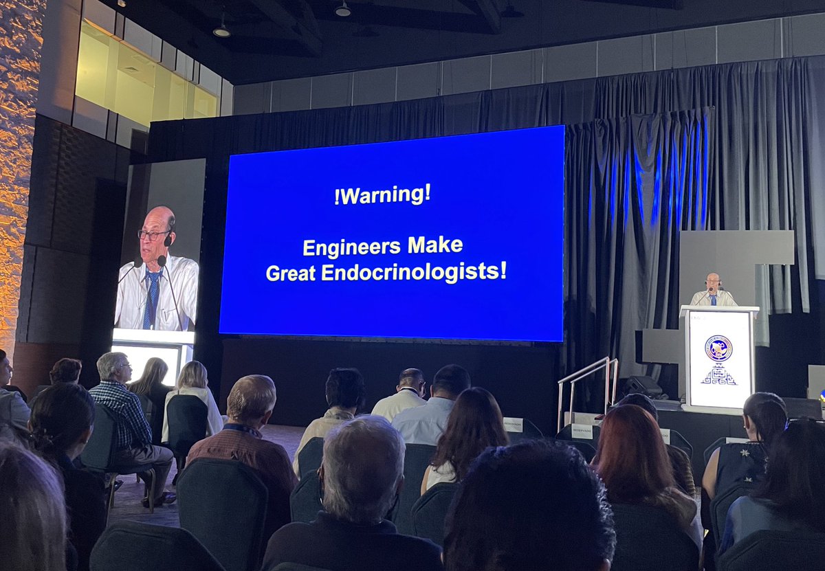 La inteligencia artificial está revolucionando la medicina, y como dijo el Prof. Richard Auchus: ”¡Advertencia! Los ingenieros hacen grandes endocrinólogos”. Un reconocimiento al impacto de la #IA en el avance de la #endocrinología y la salud.