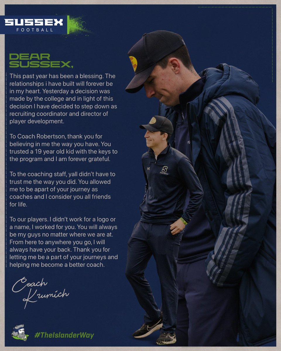 Coach Luke Krumich tweet media