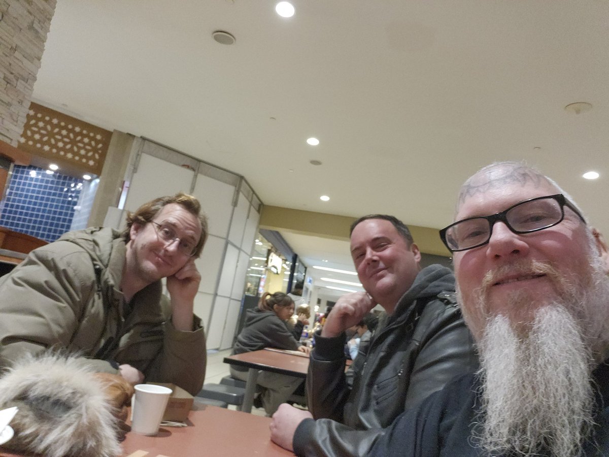 KrankyHorror's tweet image. I see people are watching #Grotesque tonight. I'm sitting here with director @BrandonRhiness and Dr. Wash right now waiting for my Mildred Moyer tattoo appointment in 45 minutes. Give 'em hell, Mildred!