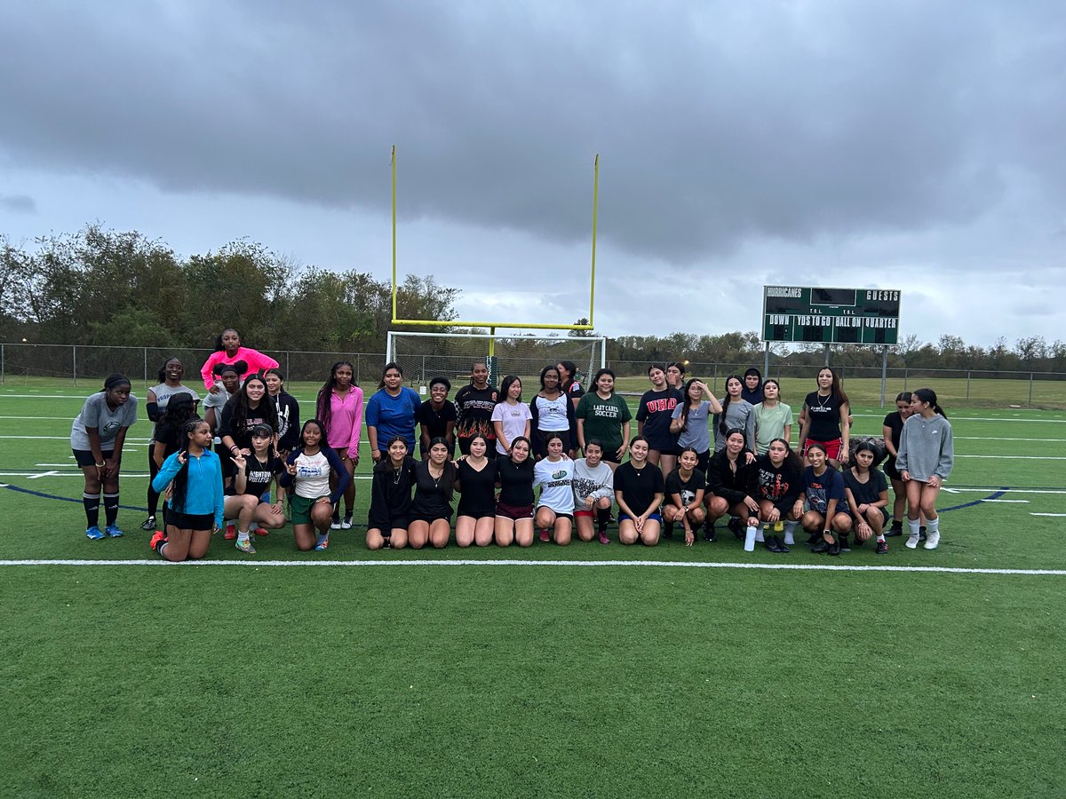 Final Day of Tryouts. Great job ladies these last few days. Let’s work.