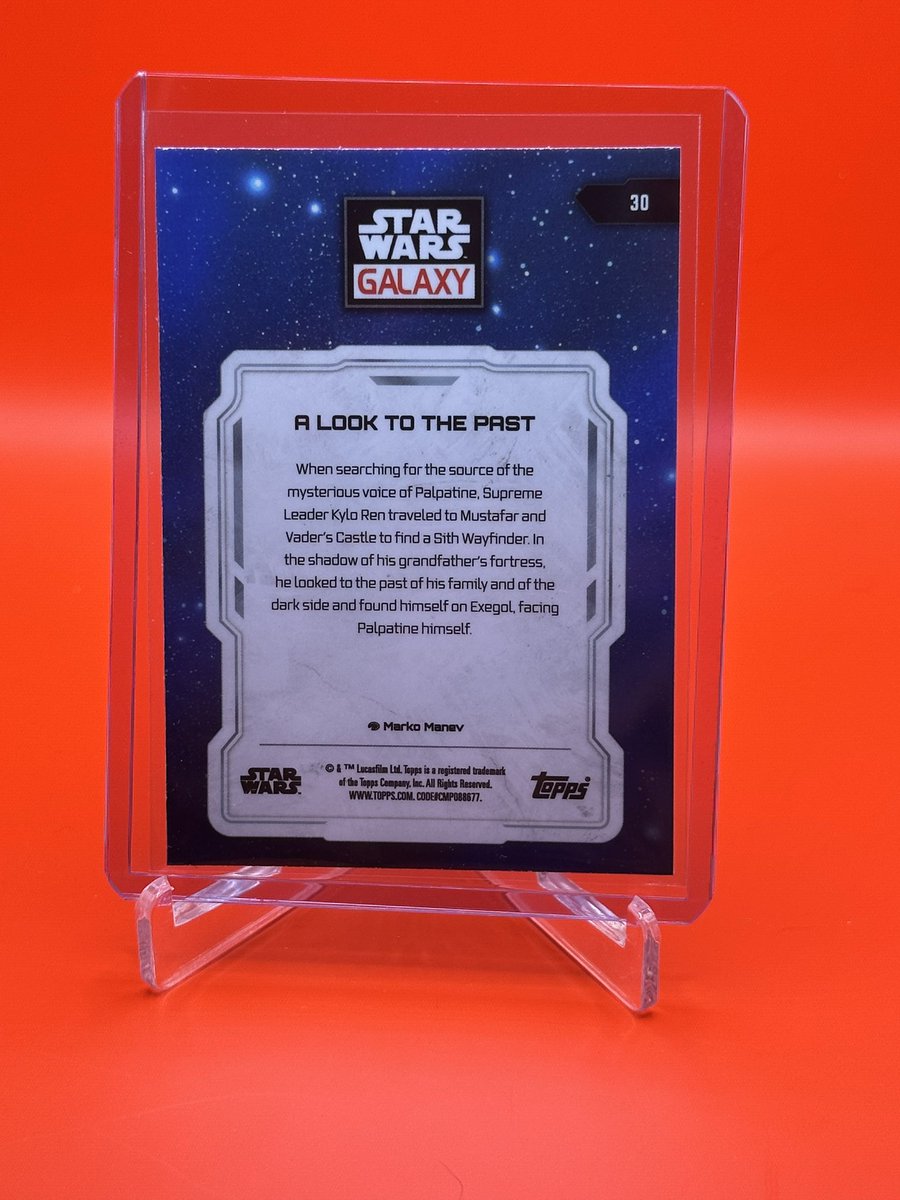 Jedi_Baxter's tweet photo. Day 10 of #30daysofgalaxy #baxterbreaks #nope #thehobby #starwars #21daysuntilchristmas
Mini Diamond Refractor (real) - A Look to the Past https://t.co/Xb6Sj1gDUo