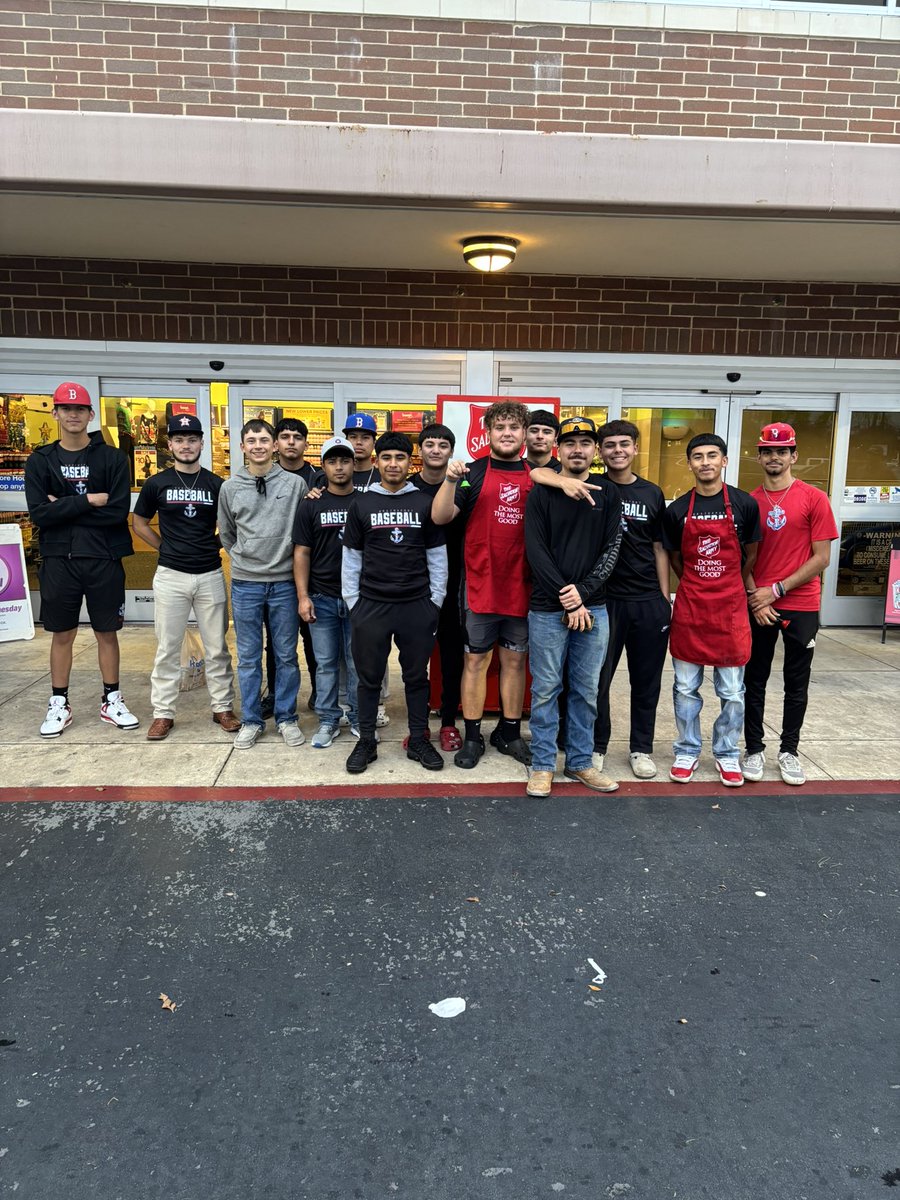 Our boys had a great time ringing the bell this evening!  Great job boys! #ships