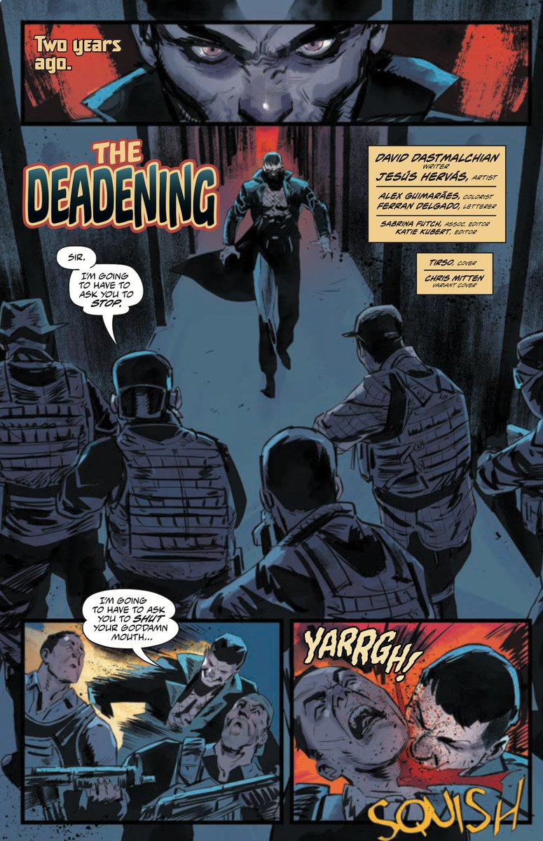 alex_guim's tweet photo. Creature Commandos Issue #3 is OUT NOW!
Script by #DavidDastmalchian
Art by @chushervas
Colors by @alex_guim
Covers by @TirsoCons and #Tomfowler
Huge thanks to @katiekubert and @crescentr0ll
@DCOfficial #CreatureCommandos https://t.co/PXh15DMkD6