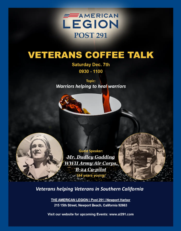alpost291's tweet photo. Don't forget to stop by this weekend for our veteran coffee talk! https://t.co/IQq4B6Vnh3