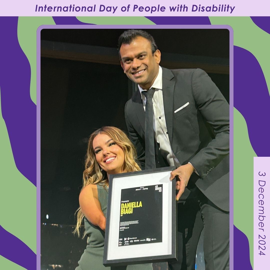 "Always bring your authentic self to the table and don’t get caught up in others’ perceptions of your abilities. The only limit on yourself is that in which you set in your own mind, so it’s best not to place any limits at all." Daniella, Treasurer of the JFA Purple Orange Board