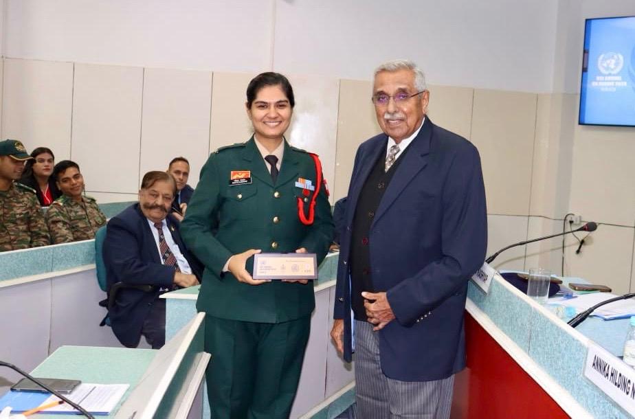 KonarkCorps's tweet image. 'Serving For Peace'
Maj Navita Kashyap of #KonarkTuskers was invited at USI Annual Forum, #NewDelhi to deliver a talk on Field Experiences of Women Peacekeepers. She was part of a panel that was chaired by Ms Susan Ferguson, Country Representative, UN Women #India.
@IaSouthern