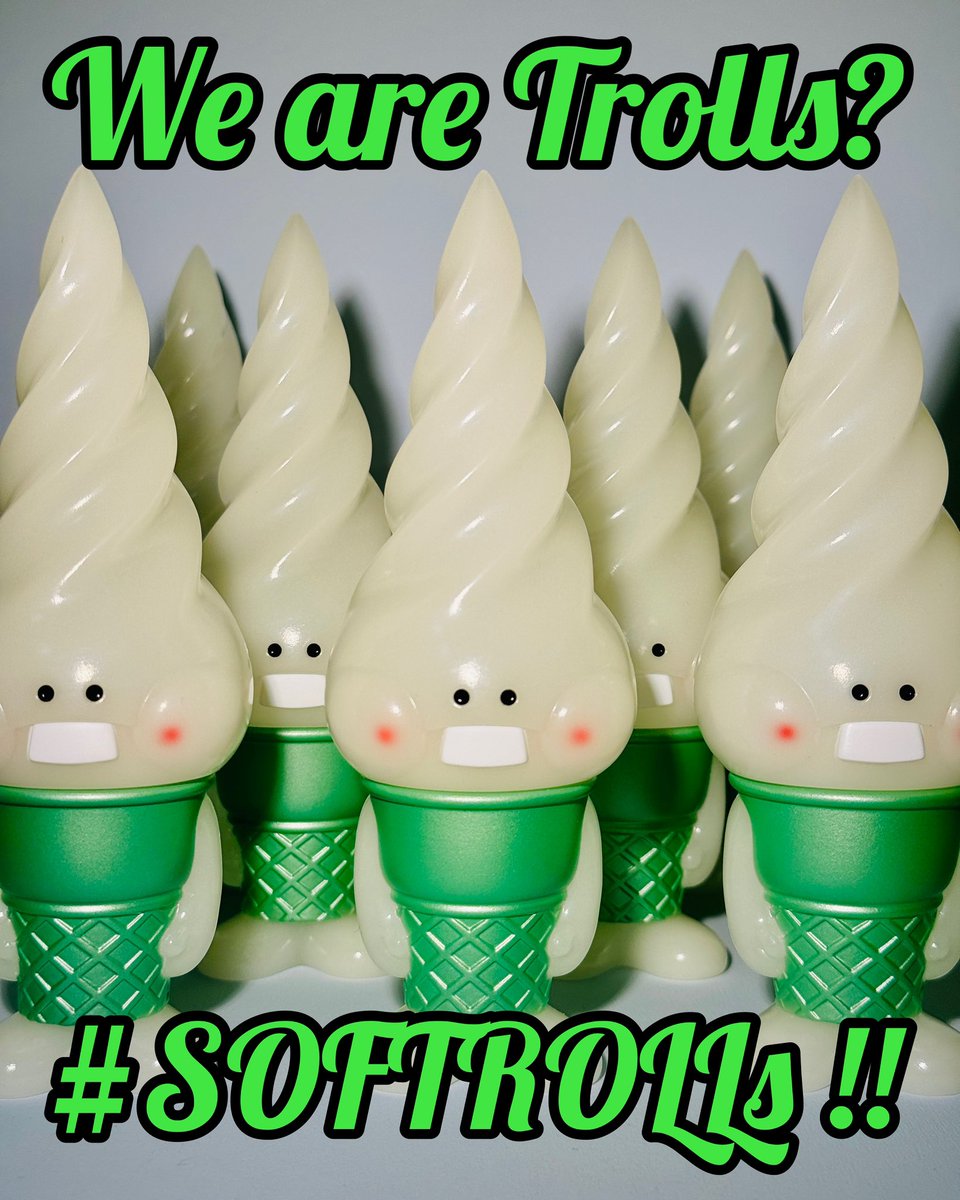 harikenjp's tweet photo. #ヤマシロマニア 、いよいよ今週末🚀 #Trollsみたいな長いとんがり頭の妖精たち... #ソフトロール / #SOFTROLLs 🍦✨ホワイト蓄光成型にメタリックグリーンの限定カラーでメリークリスマス🍦🎄💚
📣お知らせ/東京📣
続いてのHARIKENイベントは東京🗼 #GRAPEBRAIN @grapebrain_rage イベント #ヤマシロマニア at 上野 #ヤマシロヤ @toy_yamashiroya 🐼入場抽選は既に終了だそうですが(🙏)、お越しいただける皆さまとお会い出来るのを楽しみにしております🤟😸🍀
🚀HARIKEN(哈利剣) World Tour 2024 vol.18🚀
【ヤマシロマニア 弐ノ陣】
https://t.co/xTSqAmXmG7
👉HARIKENは12/7(土)のみの参加です👈
上野玩具事変勃発⚡
【ヤマシロマニア 弐ノ陣】
12/7(土)通常即売会
12/8(日)フュージョン合戦
☑️事前抽選入場(終了)
年末ビニィル玩具バトルをお楽しみに⚡
#ビニィル玩具
#HARIKEN
#characterbrand
#GRINTOYS
#ソフビ
#sofubi
#sofvi
#arttoy
#designertoy
#vinytoy
#aroundtheworld
#creatorlife
#玩具人生