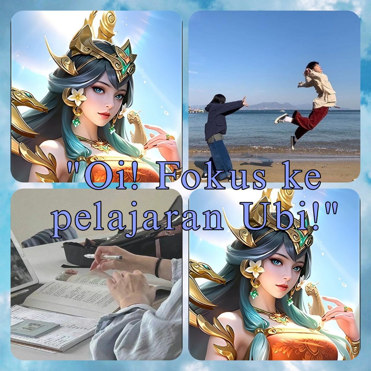 MilkteaTaro08's tweet photo. Diem-diem dinikahin Dosen
Kadita : Lo ceritain semua ya anjg!
Martis : Eheheheh
#GatotxMartis #GaMar https://t.co/Yjdfb5U88x