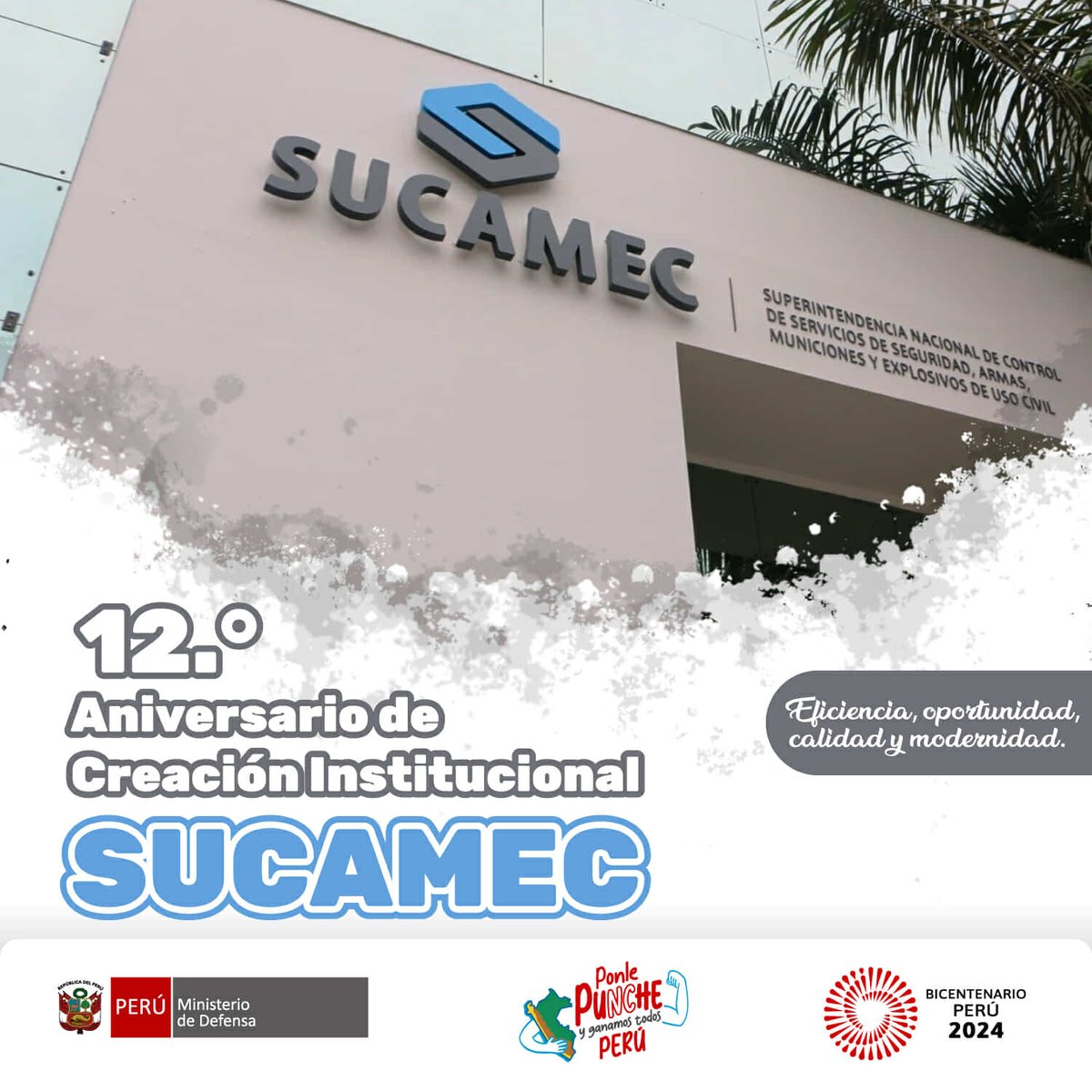 MindefPeru's tweet photo. 🇵🇪 5.Dic | En este día especial, extendemos nuestro saludo a la @SucamecPeru, destacamos su invaluable contribución al fortalecimiento de la seguridad y el bienestar de nuestra sociedad. https://t.co/b6nTZQ46hz