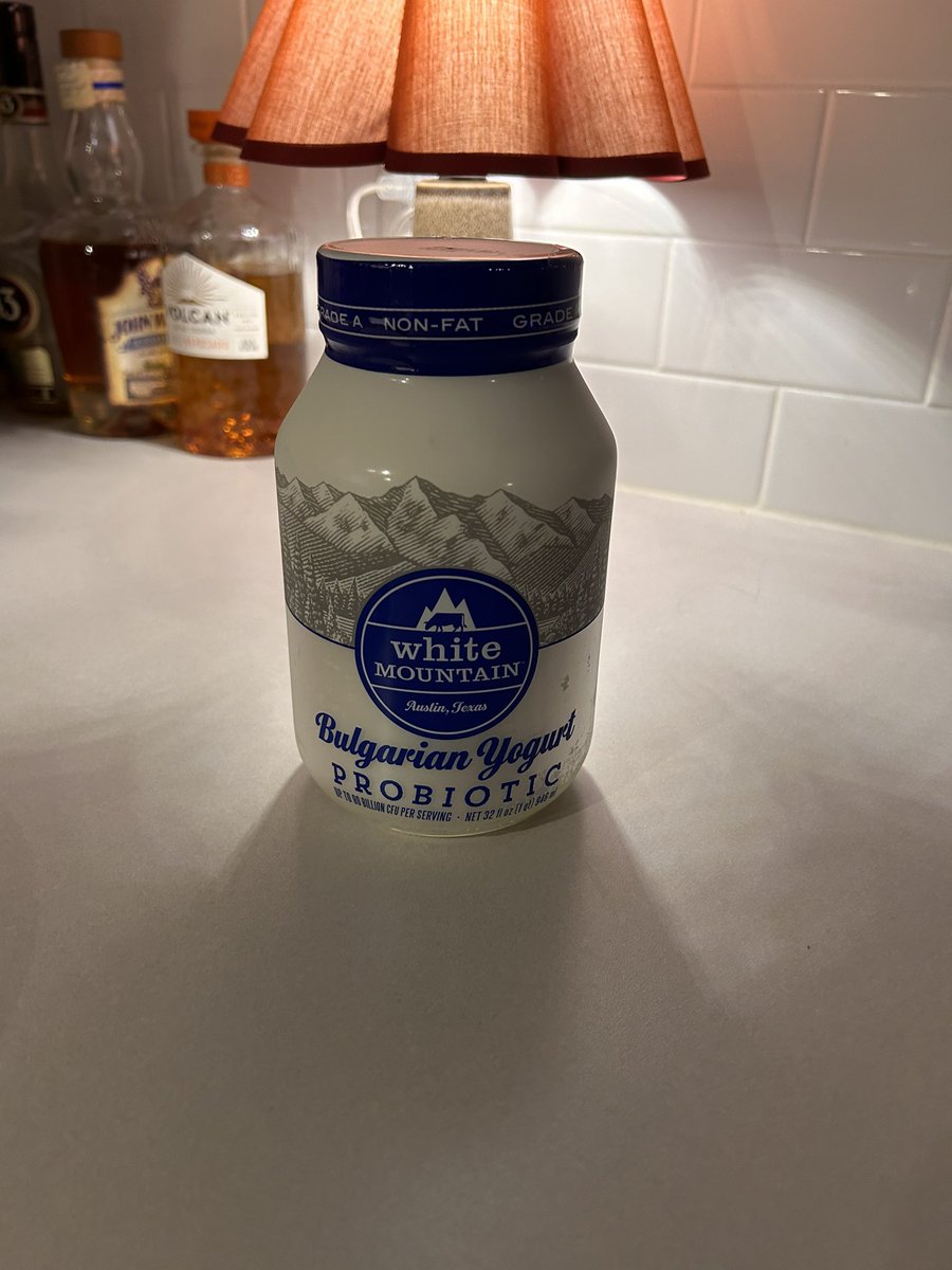 lauraloofa's tweet photo. Y'all think this yogurt will fix me? https://t.co/vsiXkNXaKt