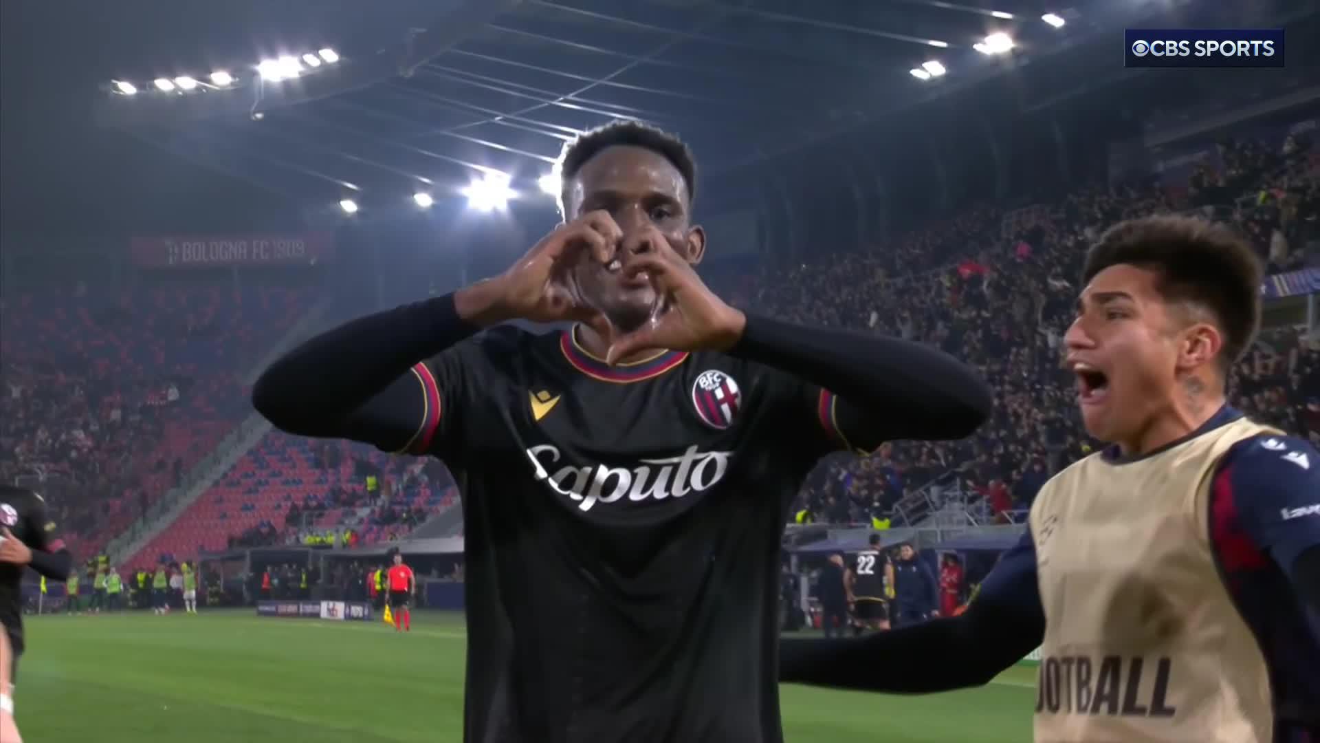 Bologna’s first-ever #UCL goal belongs to Jhon Lucumí!  👏