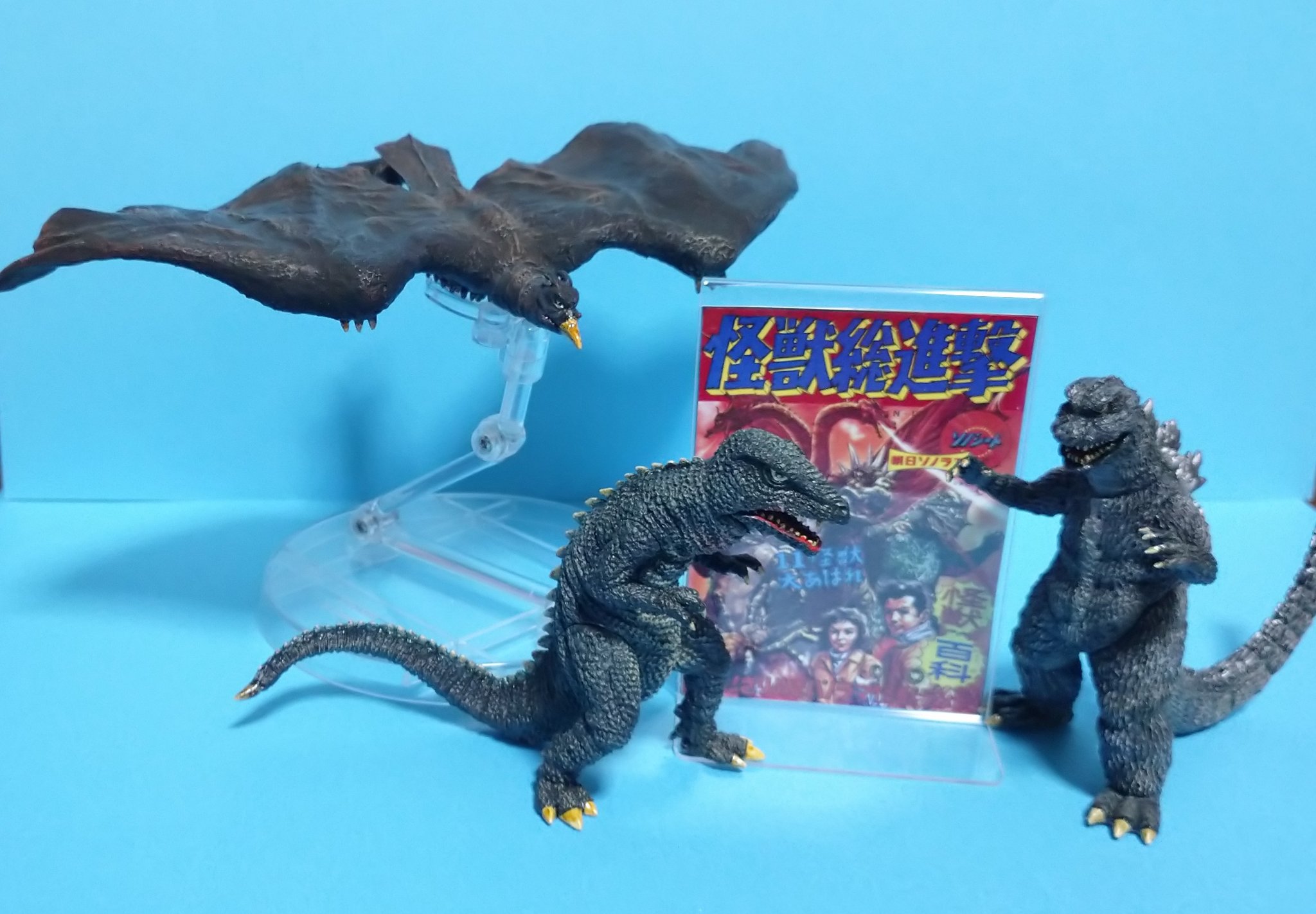 ゴジラ1974少年リック限定版 東宝30cmシリーズ 東宝大怪獣】少年リック限定ゴジラ1974徹底比較！《ゴジラ対