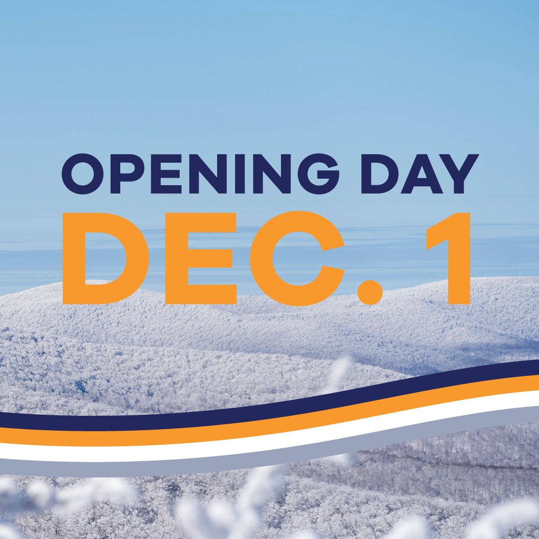 This is not a drill! Hunter opens Sunday, Dec. 1st, at 9am. Kudos to the team for getting us here! Make sure to secure your Epic Pass and join us on the slopes. Hurry, Passes go off sale December 2nd. huntermtn.com