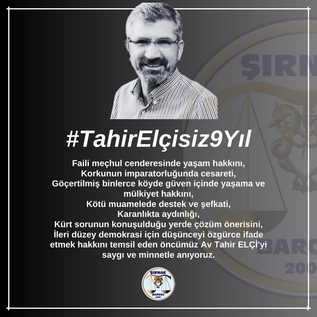 Saygı ve Minnetle #TahirElçi
