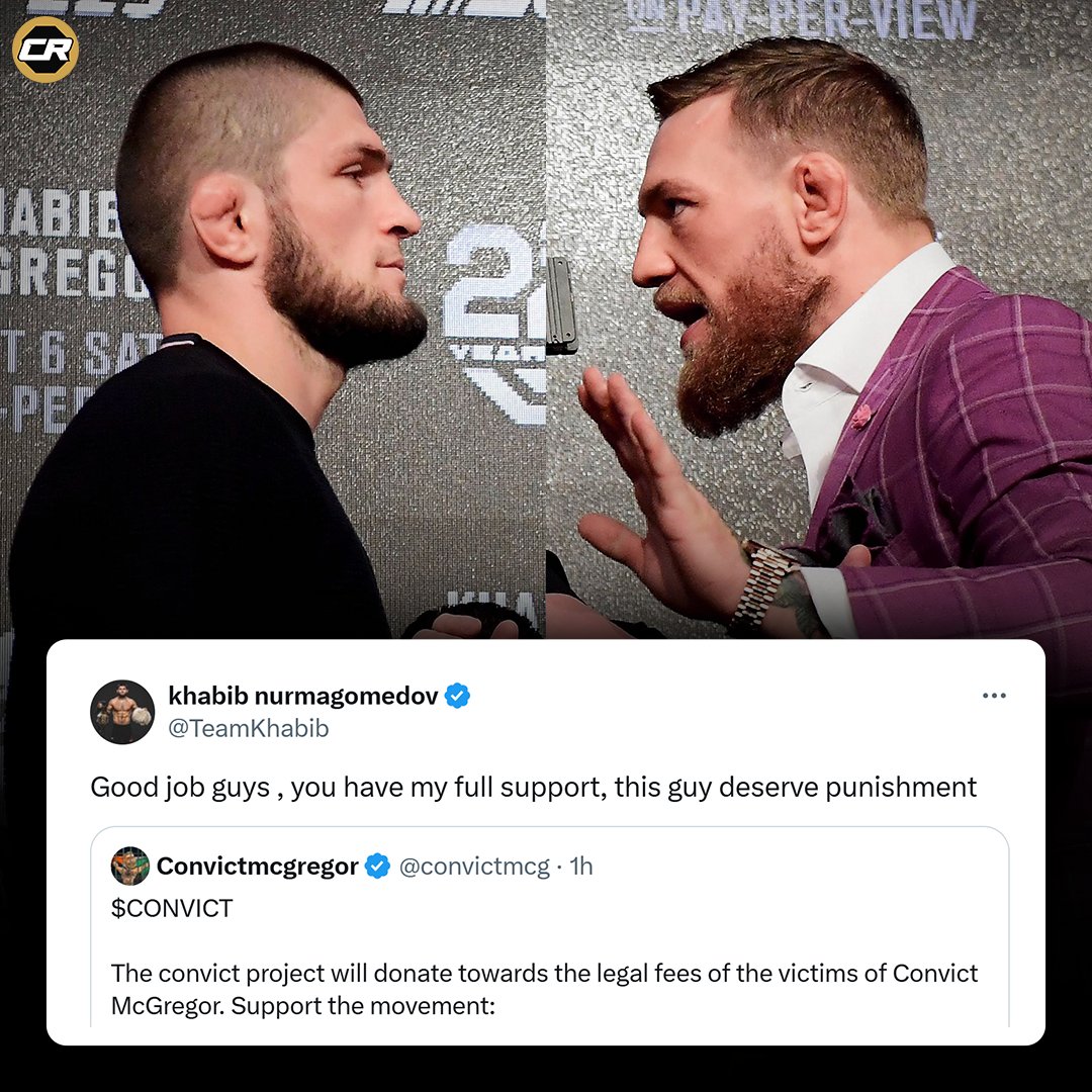 Khabib Nurmagomedov promotes a crypto coin called 