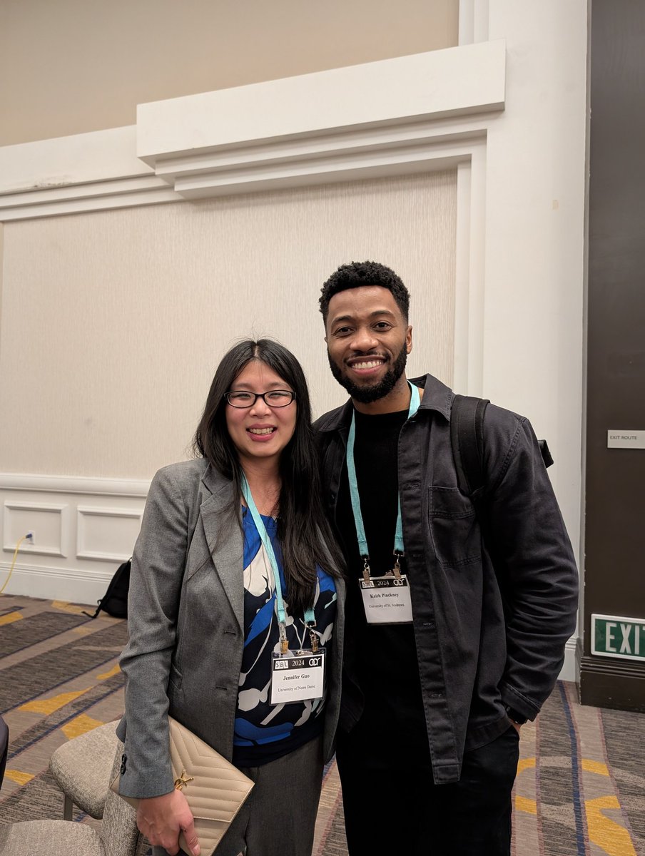 jenniferguo's tweet image. Also met @KEITHPINCKNEY5 for the first time!!

#SBLAAR24 #latergram