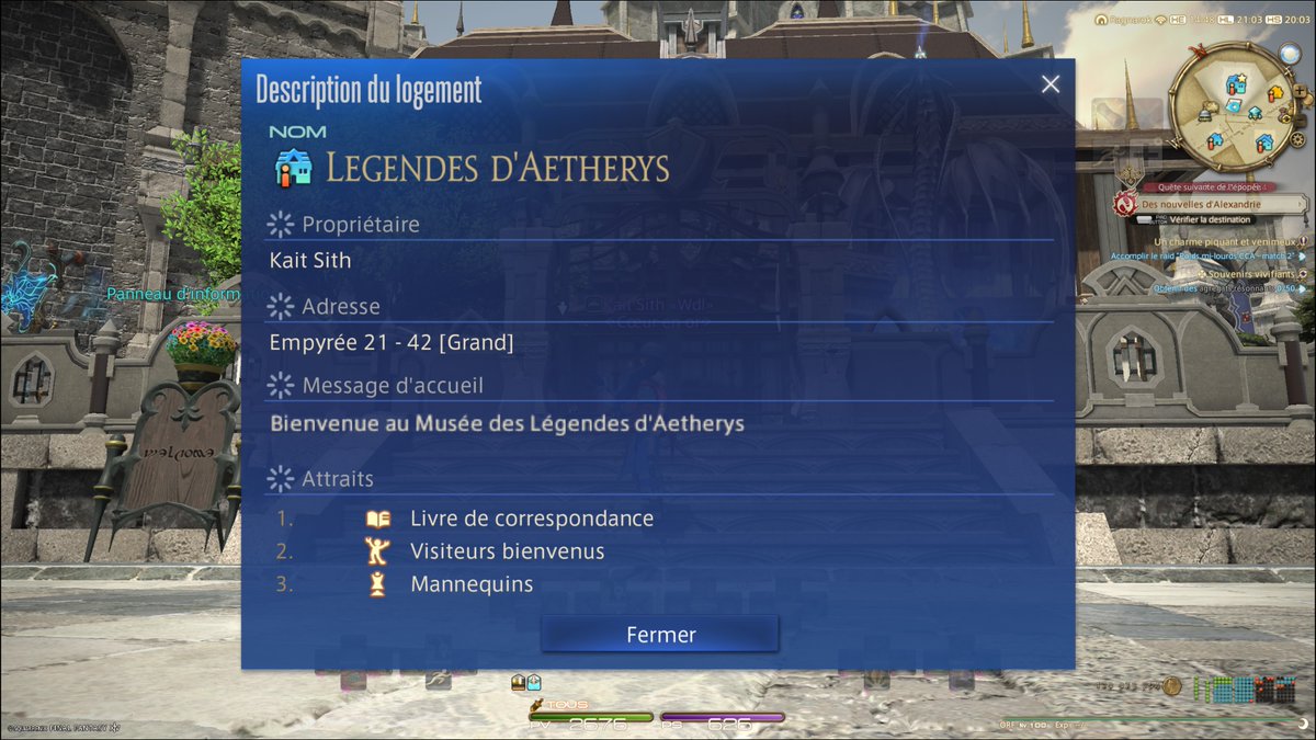 CaitSithXIV's tweet photo. #FoxclonHousing #FFXIVHousing
Thème : Musée des Légendes d'Aetherys
Nom du logement : Legendes d'Aetherys
Propriétaire: Kait Sith
Emplacement: Ragnarok, Empyrée, secteur 21, parcelle 42
Les moments marquants de notre aventure exposés et mis en scène pour continuer de voyager. https://t.co/pUqJloVOSl