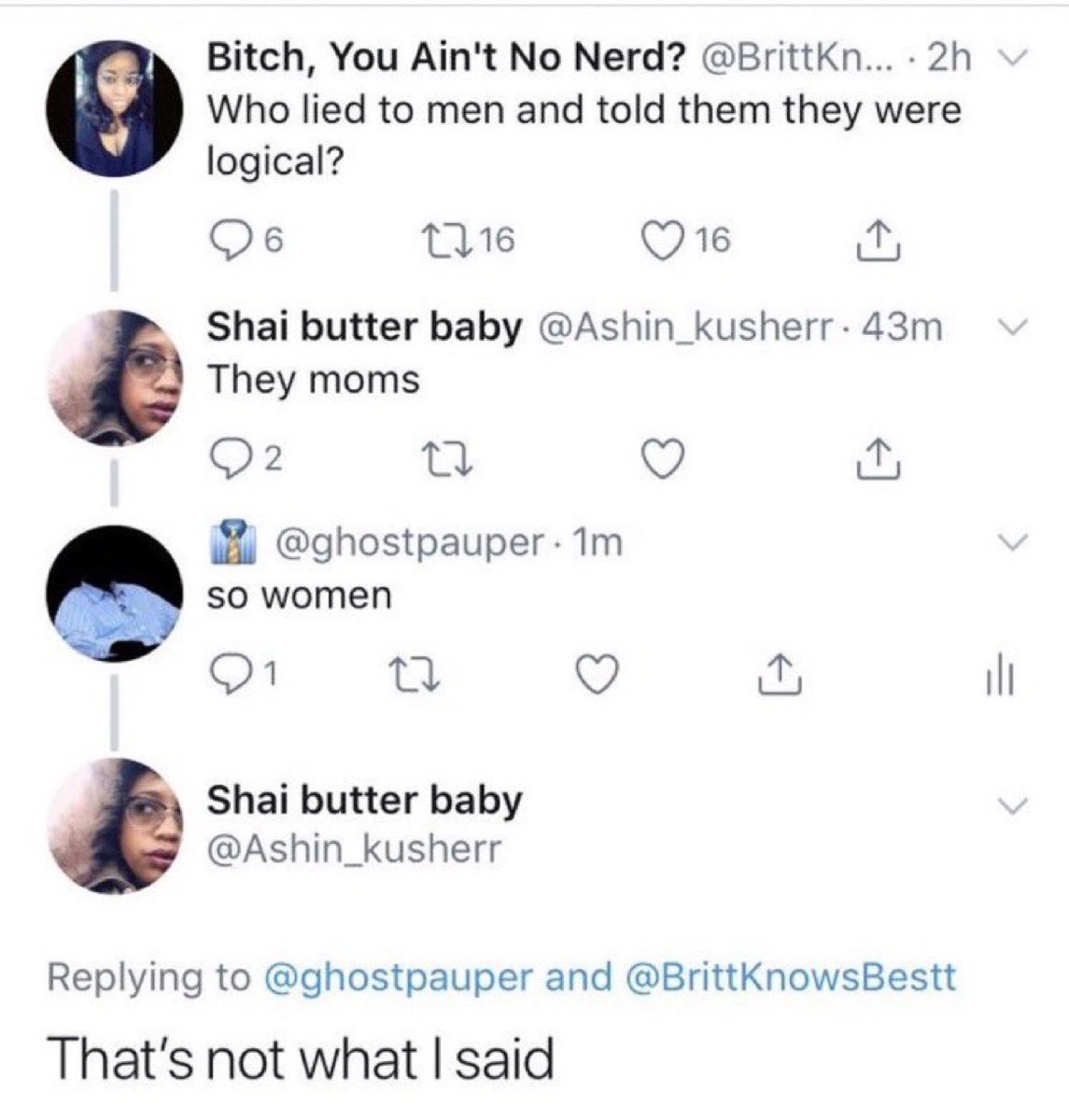BlueMemph1s's tweet photo. Women 🤣 https://t.co/TWQgbe6XiE