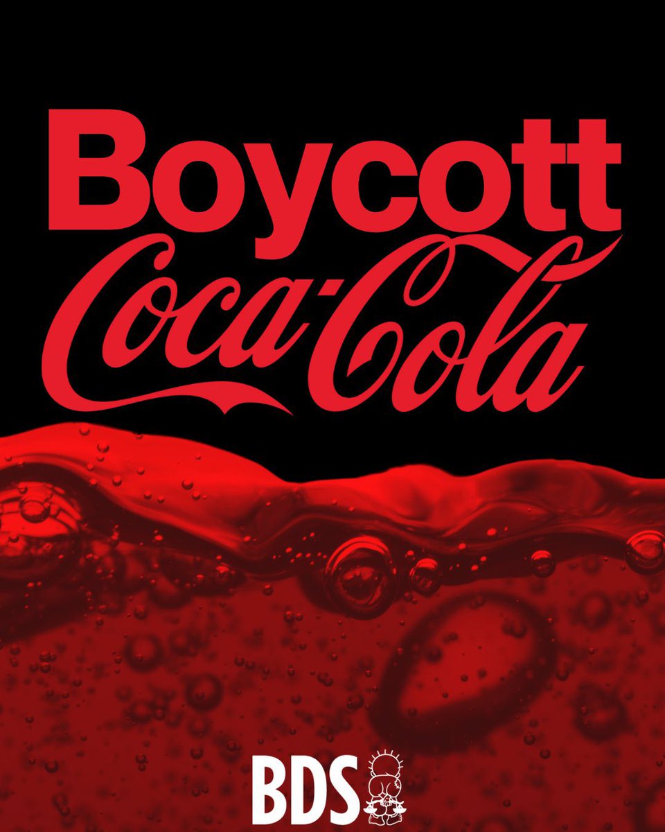 smasheditup's tweet photo. via @BDSmovement! #BoycottCoke products including Fanta, Minute Maid, Powerade, Fairlife, Dasani, Sprite, Bodyarmour, Monster Energy, etc! https://t.co/IE2JN4HkEE