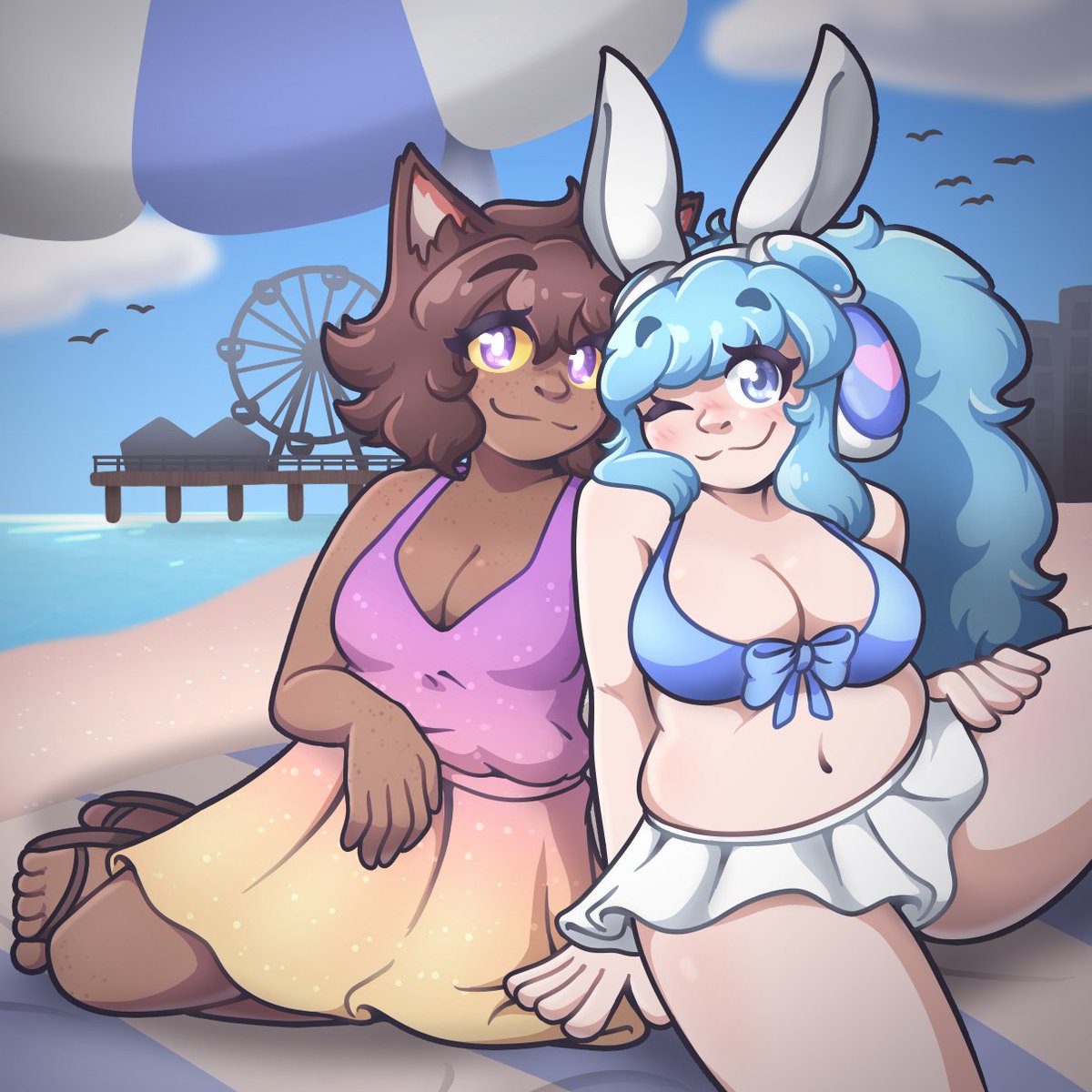 lumivos's tweet image. Cmmission for someone only on bluesky which I also posted this to and you should totally check out bc twitter sux