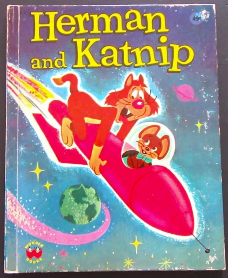 GregBruhl3's tweet photo. Herman and Katnip by Wonder Books
#Harveytoons 
#Book https://t.co/vqdxTw2gMI