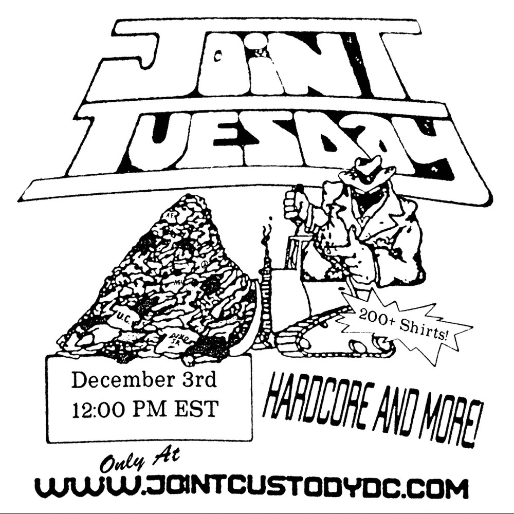 December 3rd, 2024 we are adding  200+ rare tee shirts to our website for our biggest and best Joint Tuesday to date.