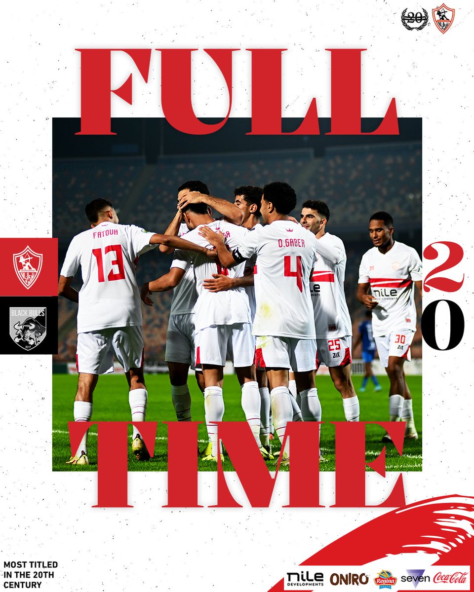 الثلاث نقاط الأولى في دور المجموعات ✅

#Zamalek | #MostTitledIn20C | #الزمالك_أولًا | #أكبر_قلعة_رياضية