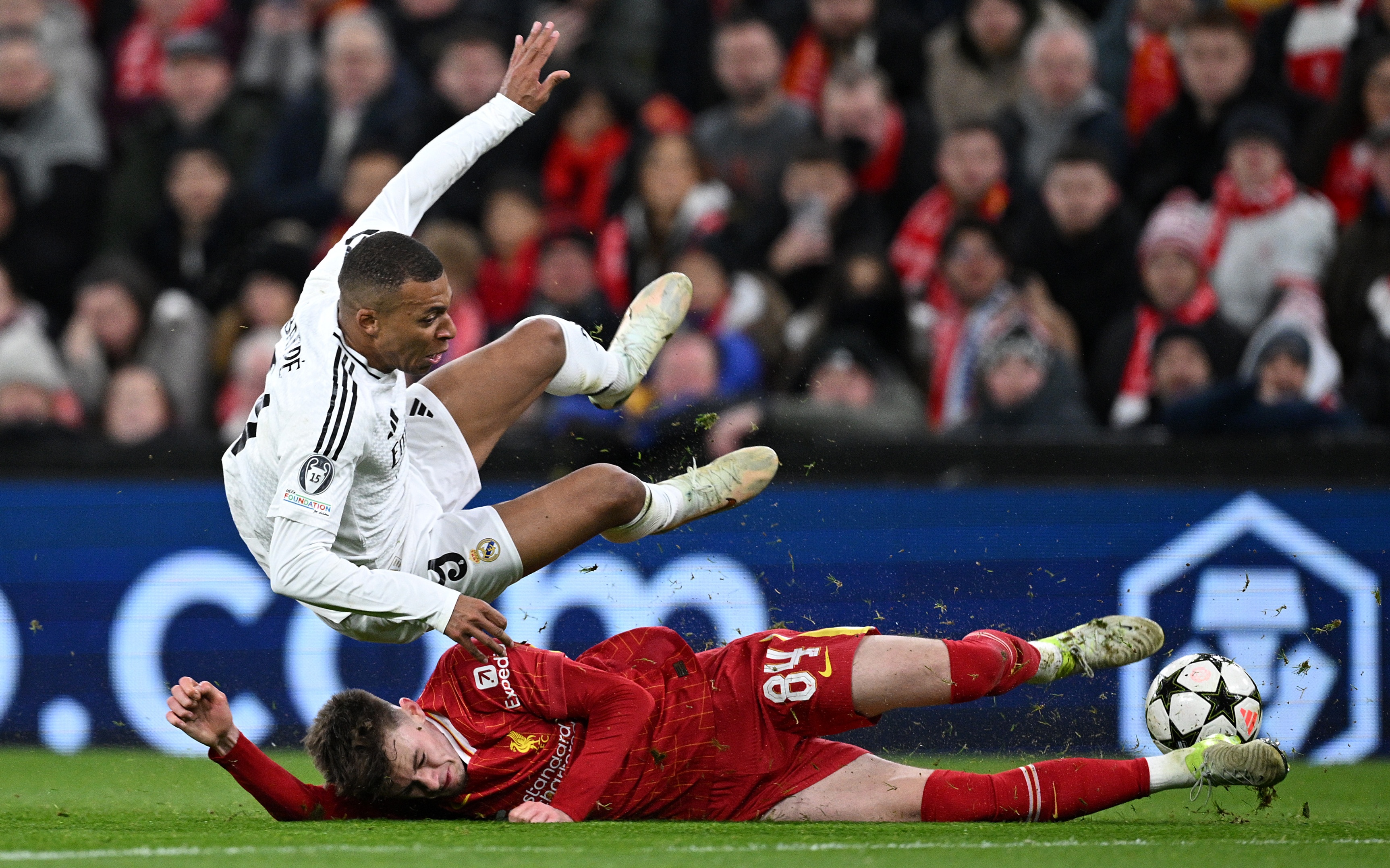 RED PRIDE: Fans excited as Conor Bradley pockets Mbappe and proves Liverpool can fine without Trent Alexander-Arnold in win over Real Madrid