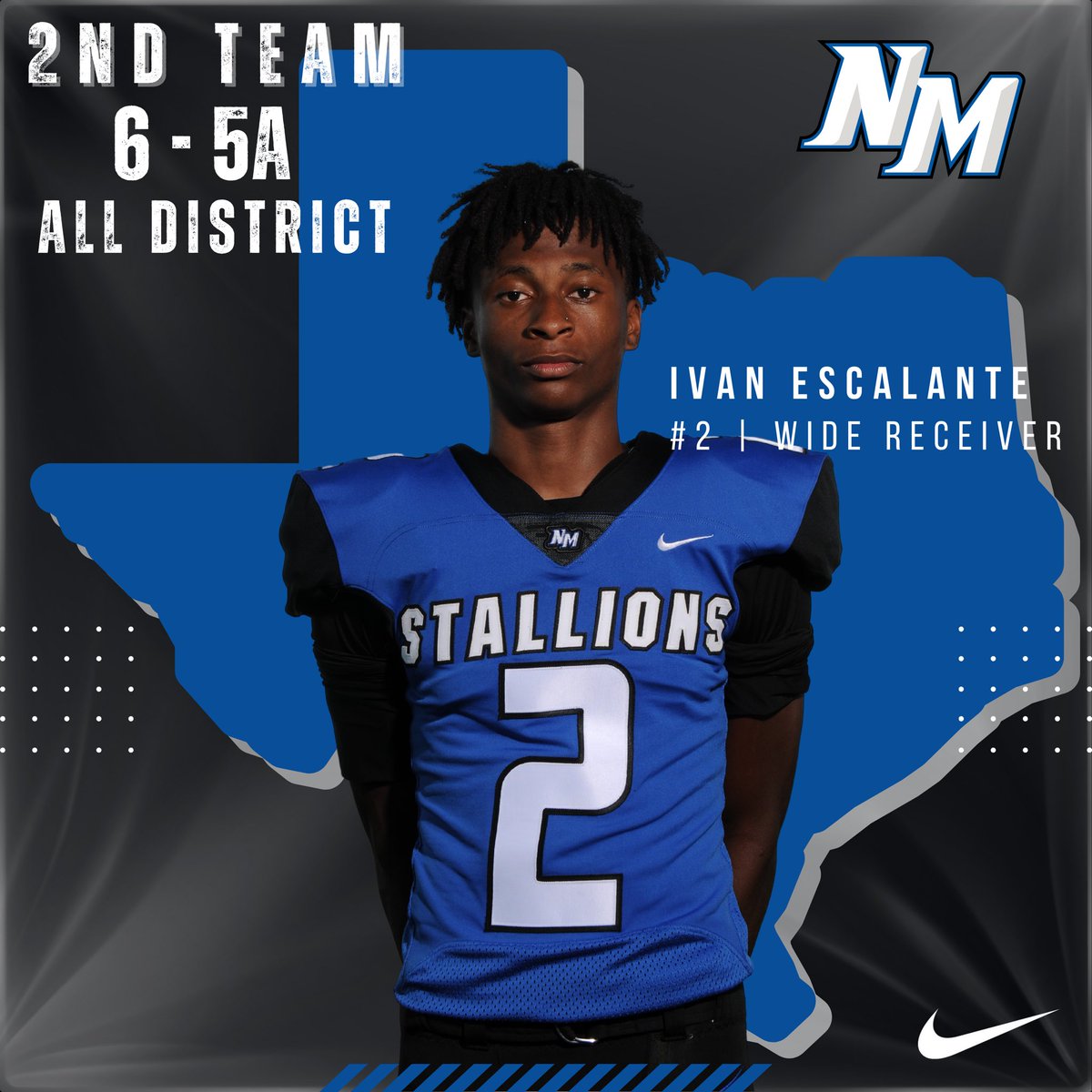 Stallion Football (@nm_stallionfb) on Twitter photo We are proud to celebrate with Ivan Escalante and his 2nd Team All District achievement! C/O 2026
#NorthsidePride
#StallionPride
<a href="/mesquiteisdATH/">Mesquite ISD Athletics</a>
<a href="/NorthMesquiteHS/">North Mesquite HS</a> We are proud to celebrate with Ivan Escalante and his 2nd Team All District achievement! C/O 2026
#NorthsidePride
#StallionPride
<a href="/mesquiteisdATH/">Mesquite ISD Athletics</a>
<a href="/NorthMesquiteHS/">North Mesquite HS</a>