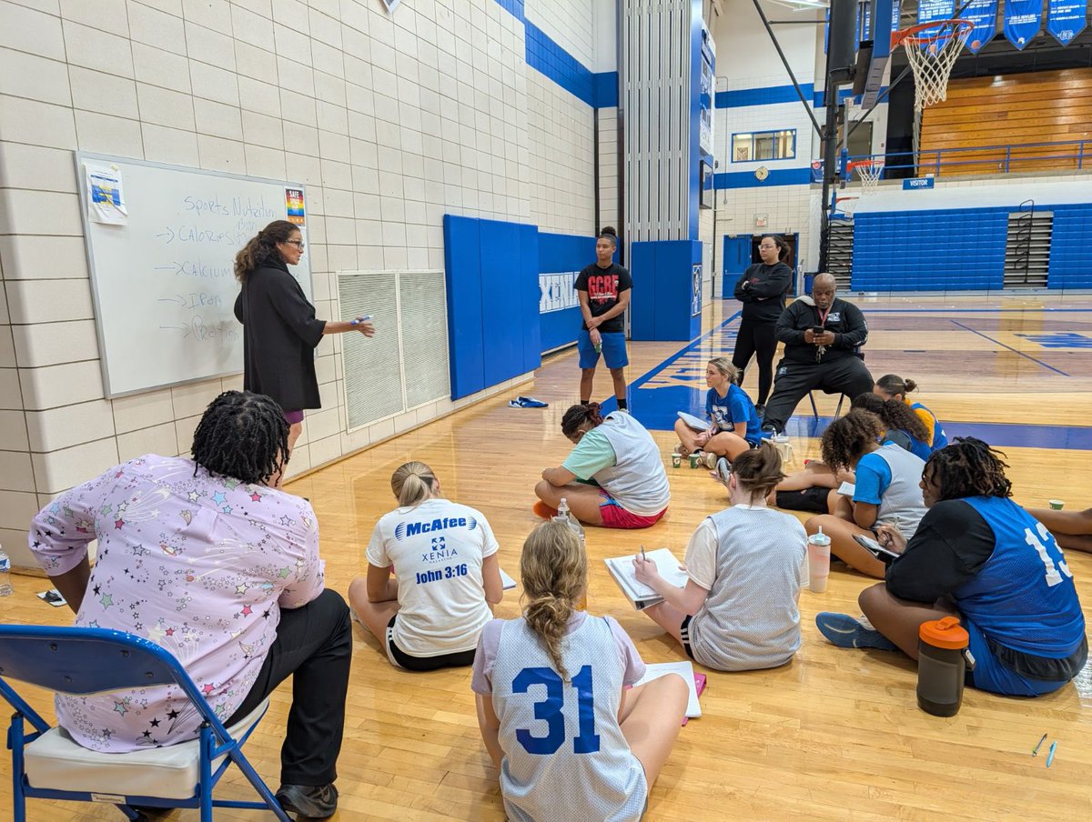 Xenia Athletics (@xeniaathletics) on Twitter photo “SPORTS NUTRITION”
Thank you to
Cindy Cassell PhD, RDN, LD
Registered Dietitian, Nutrition Consultant🍎 Sports & Performance Nutrition💪 Integrative & Functional Nutrition for sharing her knowledge with <a href="/XeniaGirlsBB/">Xenia Girls Basketball</a> over break about the importance of taking care of your body! “SPORTS NUTRITION”
Thank you to
Cindy Cassell PhD, RDN, LD
Registered Dietitian, Nutrition Consultant🍎 Sports & Performance Nutrition💪 Integrative & Functional Nutrition for sharing her knowledge with <a href="/XeniaGirlsBB/">Xenia Girls Basketball</a> over break about the importance of taking care of your body!